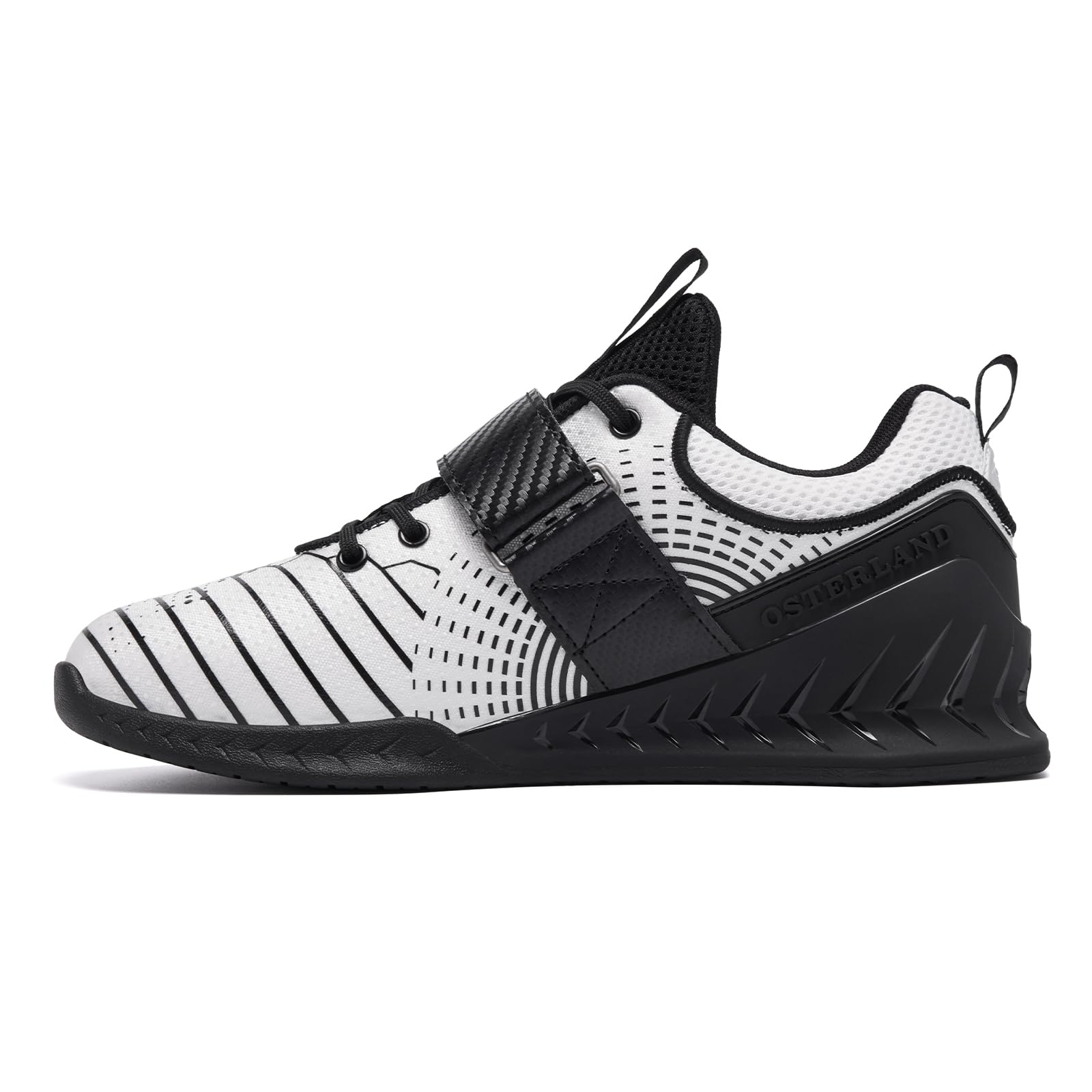 Osterland Weightlifting Shoes for Men & Women - Powerlifting, Crossfit Training, Deadlifting & Squat Shoes - Non-Slip Gym Footwear for Heavy Lifting Workouts | Perfect for Weight Training, Strength Exercises & Competition Lifting