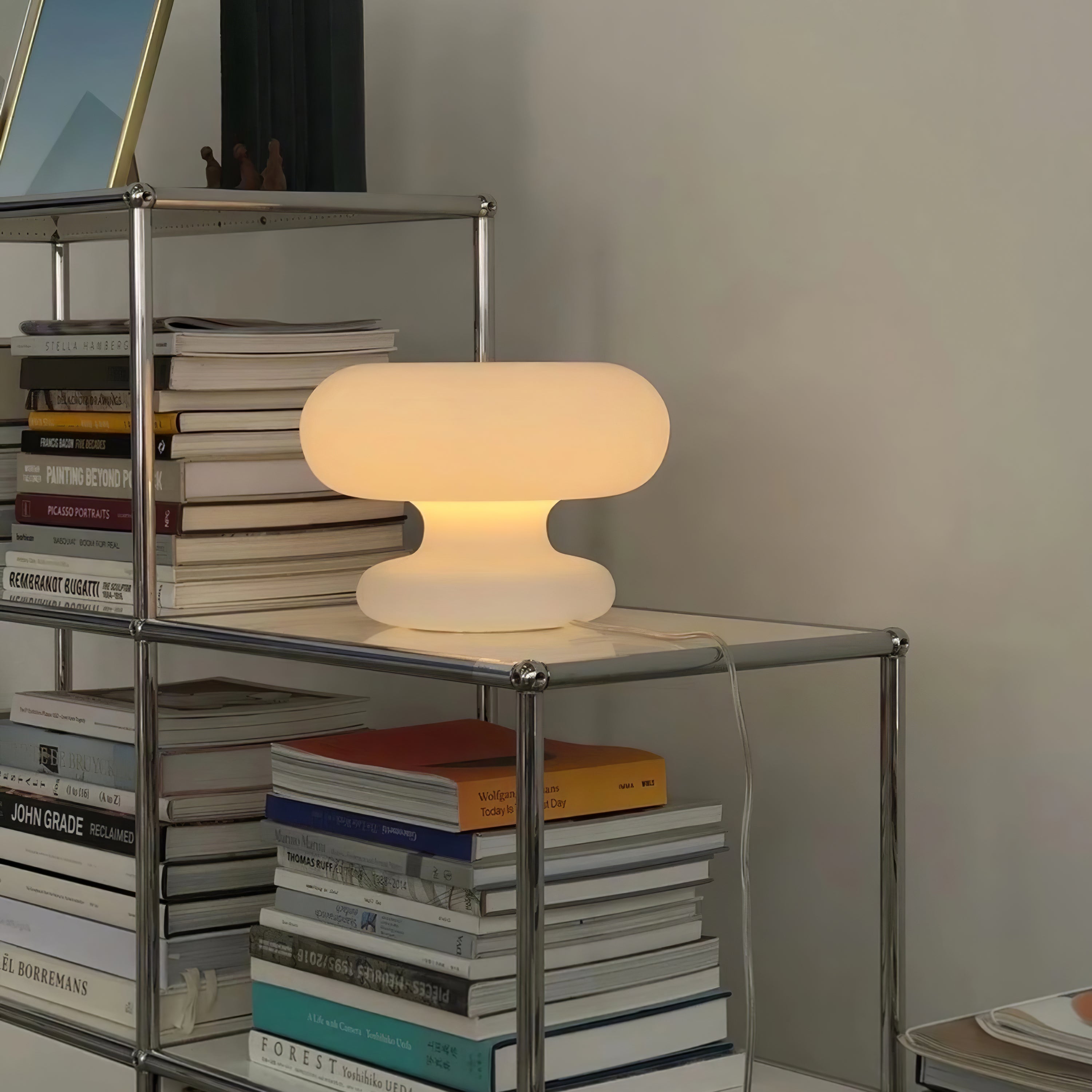Stylish Donut Table Lamp - Modern LED Night Light for Bedroom, Living Room & Office Decor - Perfect for Reading, Relaxing & Creating Cozy Ambiance