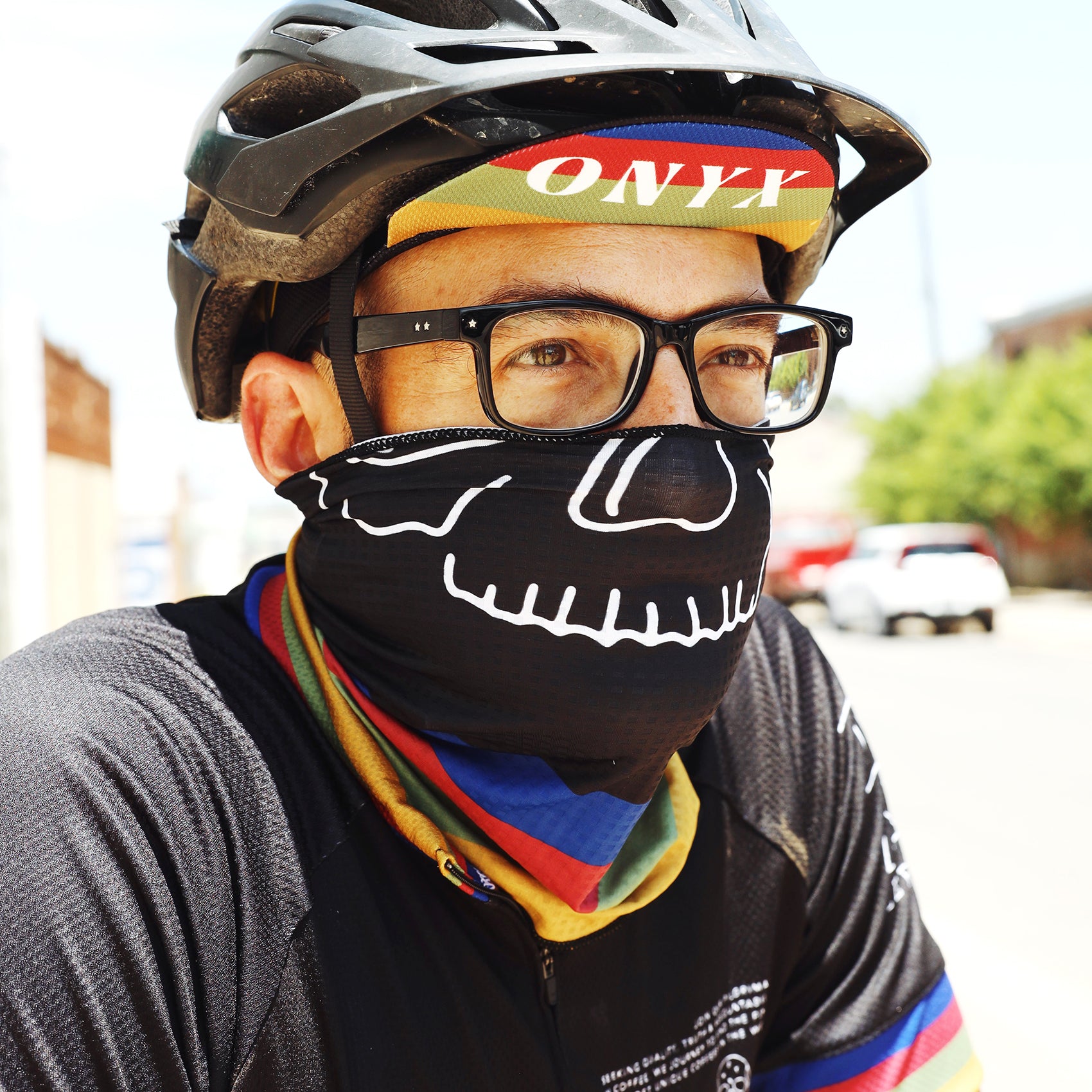 Skeletour Neck Gaiter - UPF 50+ Sun Protection, Breathable & Lightweight for Outdoor Activities - Hiking, Cycling, Running, and Winter Sports