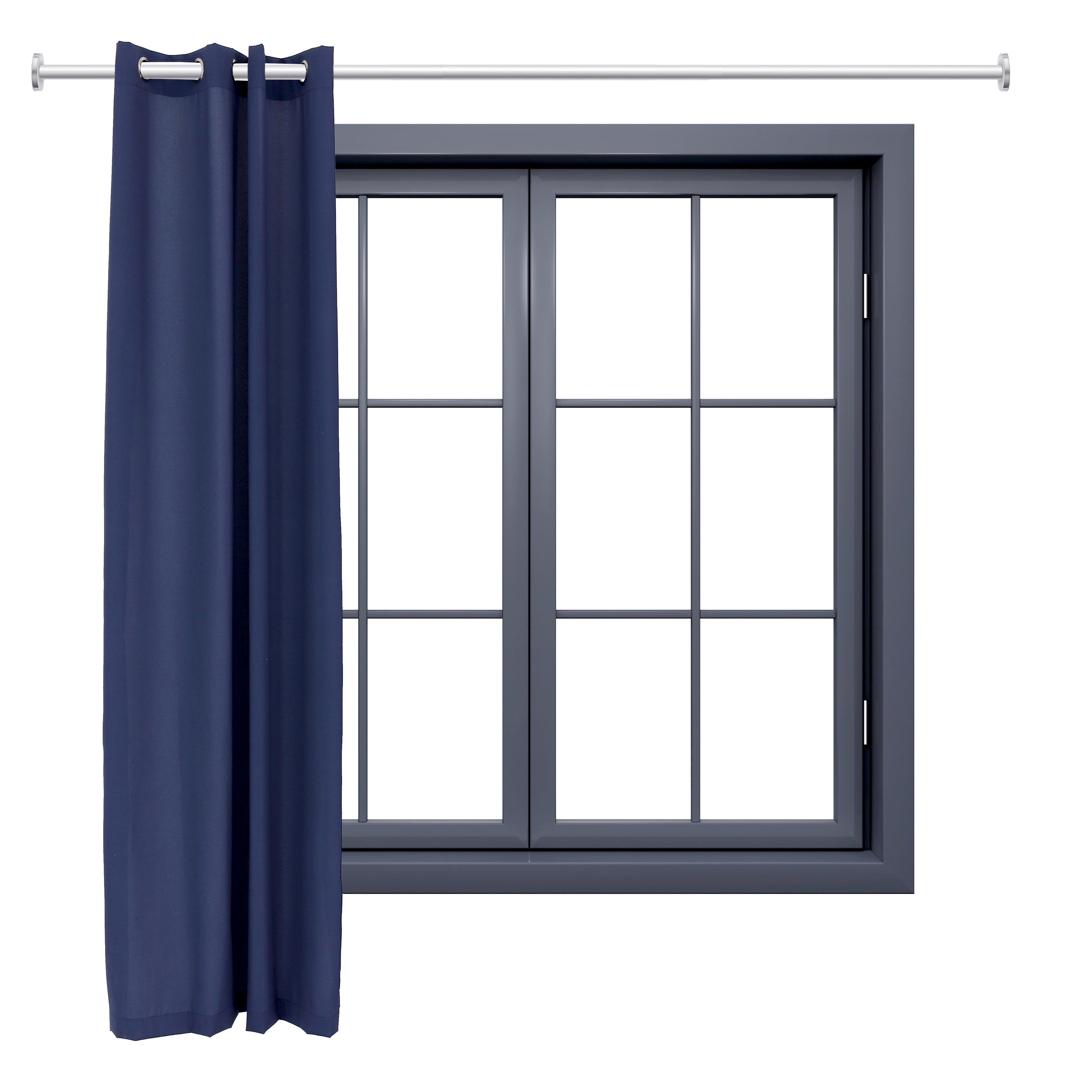 Stylish Sunnydaze Outdoor Curtain Panels for Patio, Deck & Porch - Water-Resistant & UV-Protected Contemporary Design