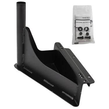 RAM-VB-140 No-Drill Laptop Mount for Semi Trucks - Secure Base for National Seating Captain's Chair, Ideal for Long-Haul Drivers and Fleet Management