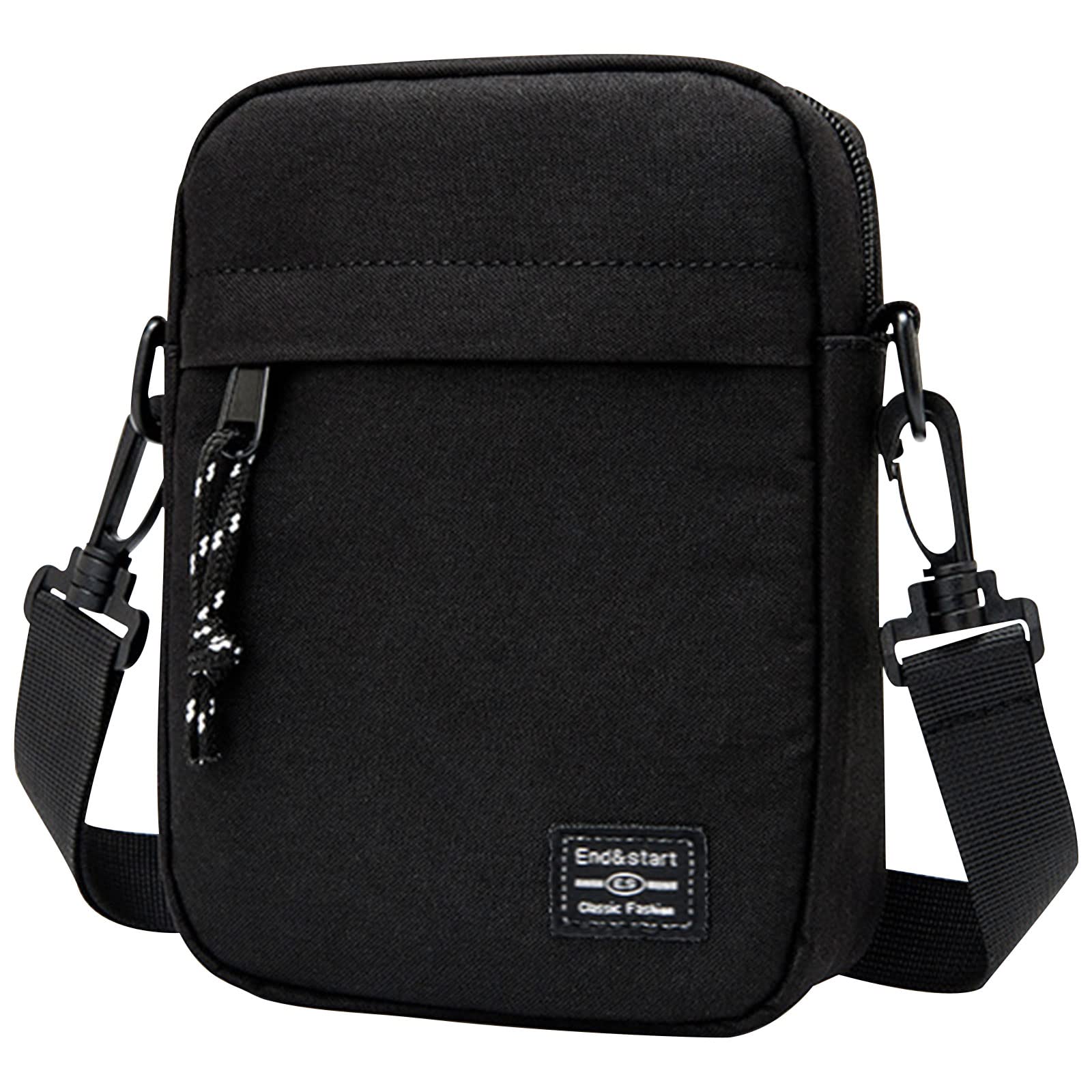 Waterproof Mini Crossbody Shoulder Bag for Men & Women - Lightweight Messenger Satchel for Work, Travel & Everyday Use