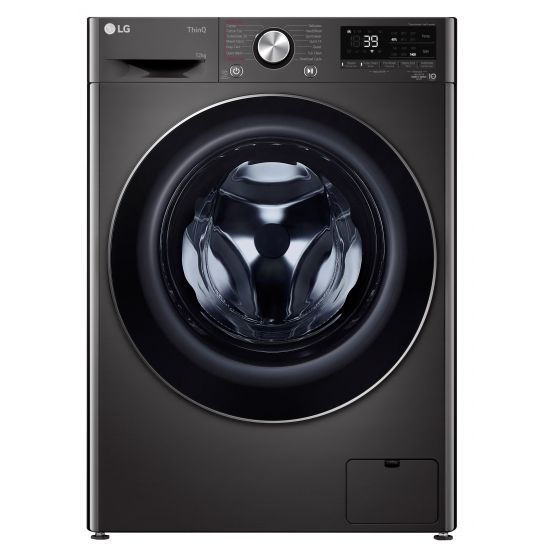 LG WV9 1412B 12kg Front Load Washing Machine - Energy Efficient, Large Capacity for Family Laundry Needs | Perfect for Home, Apartment, and Laundromat Use