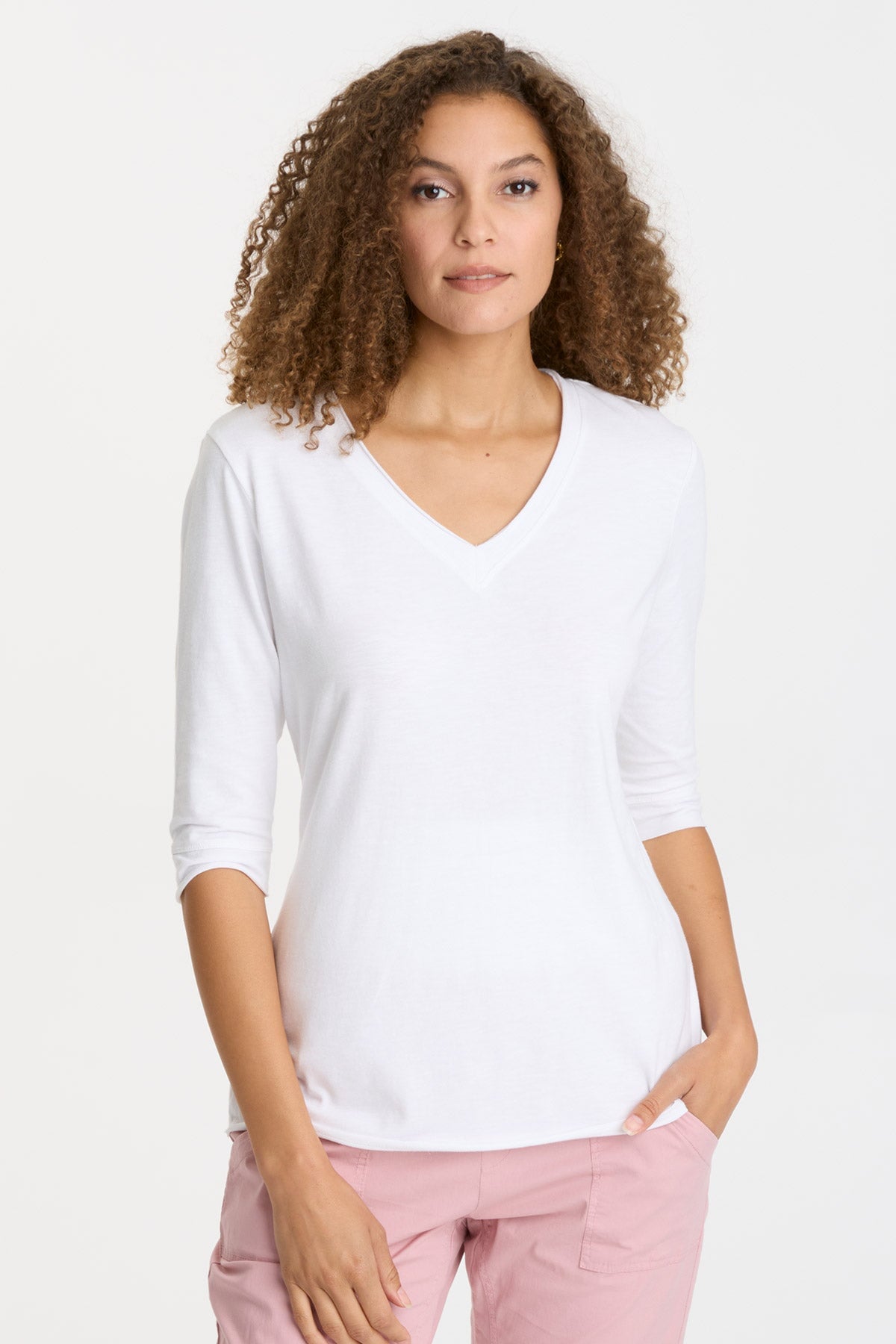 Tina Top White - Women's Fashion Blouse for Casual & Office Wear | Trendy & Comfortable Summer Tops