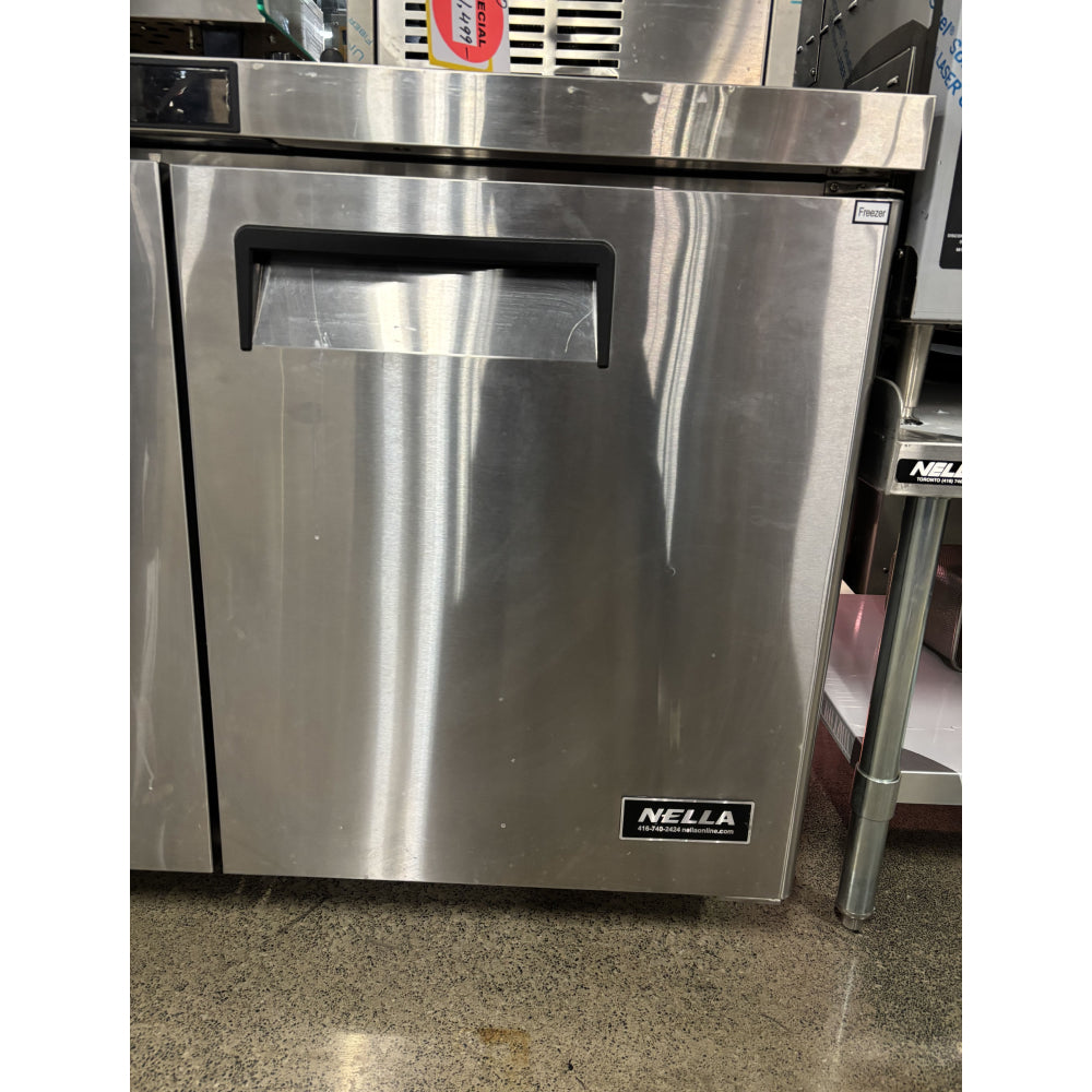 Atosa MGF8406 48-Inch 2-Door Undercounter Freezer - 13.4 Cu.Ft. Commercial Grade Refrigerator for Restaurants, Bars & Cafes - Energy Efficient & Space Saving Design