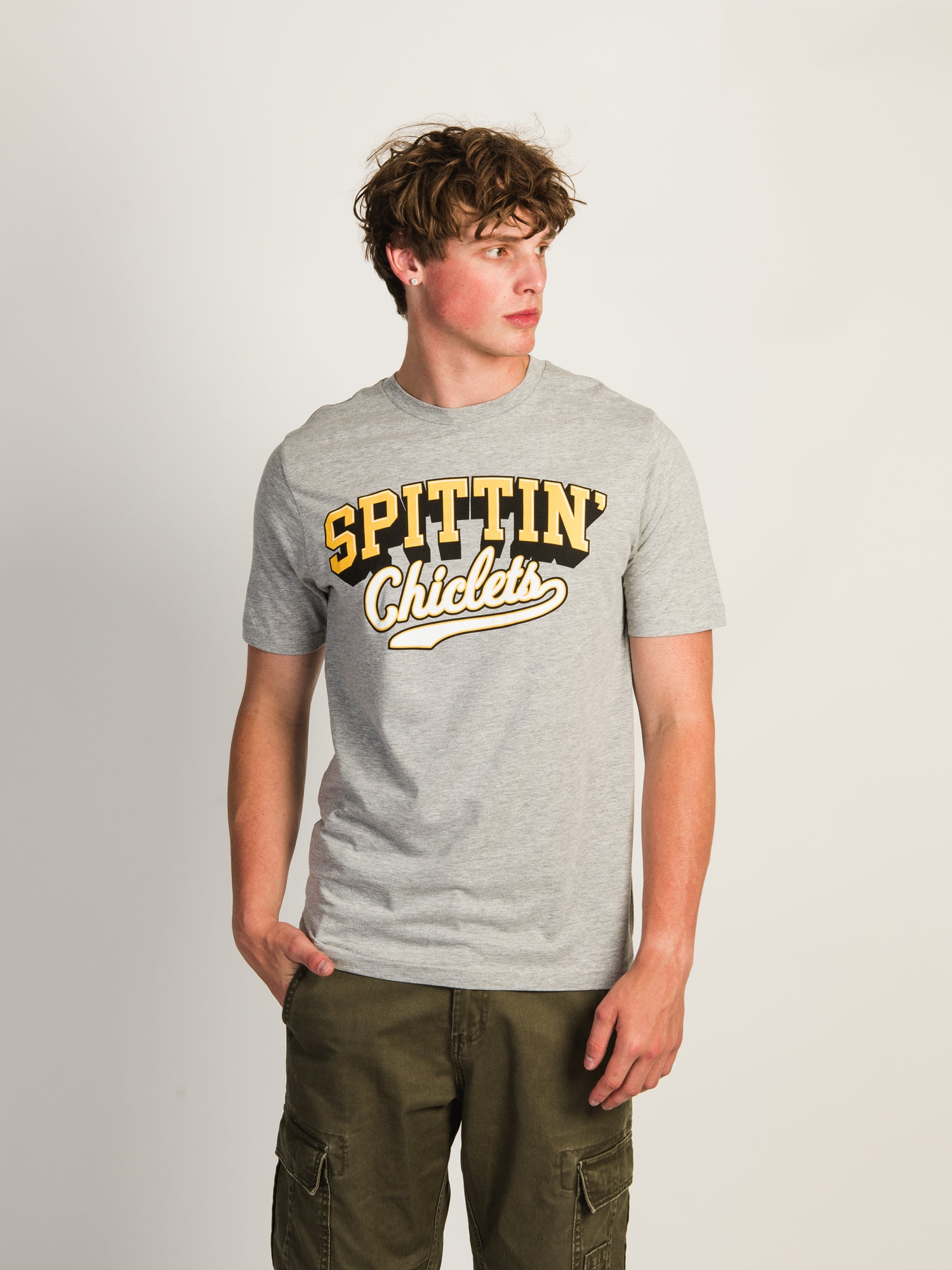 Barstool Sports Spittin' Chiclets T-Shirt - Official Merchandise for Hockey Fans & Podcast Lovers | Perfect for Game Day & Casual Wear