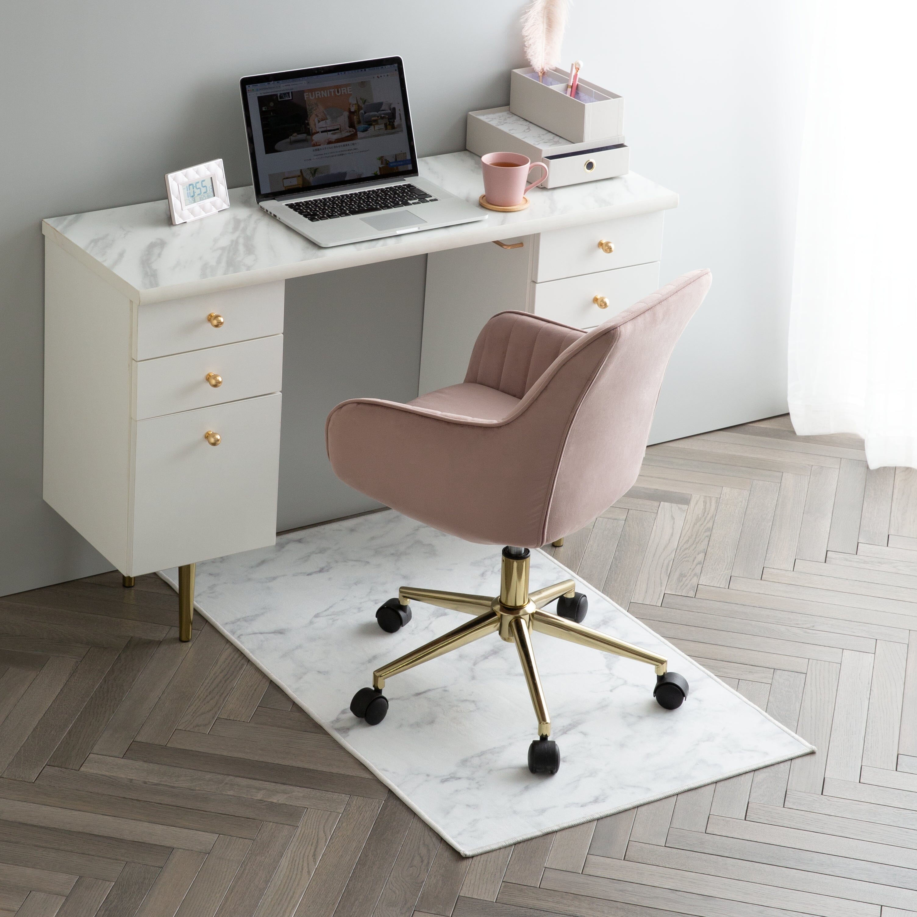 Premium Marble Chair Mat 43