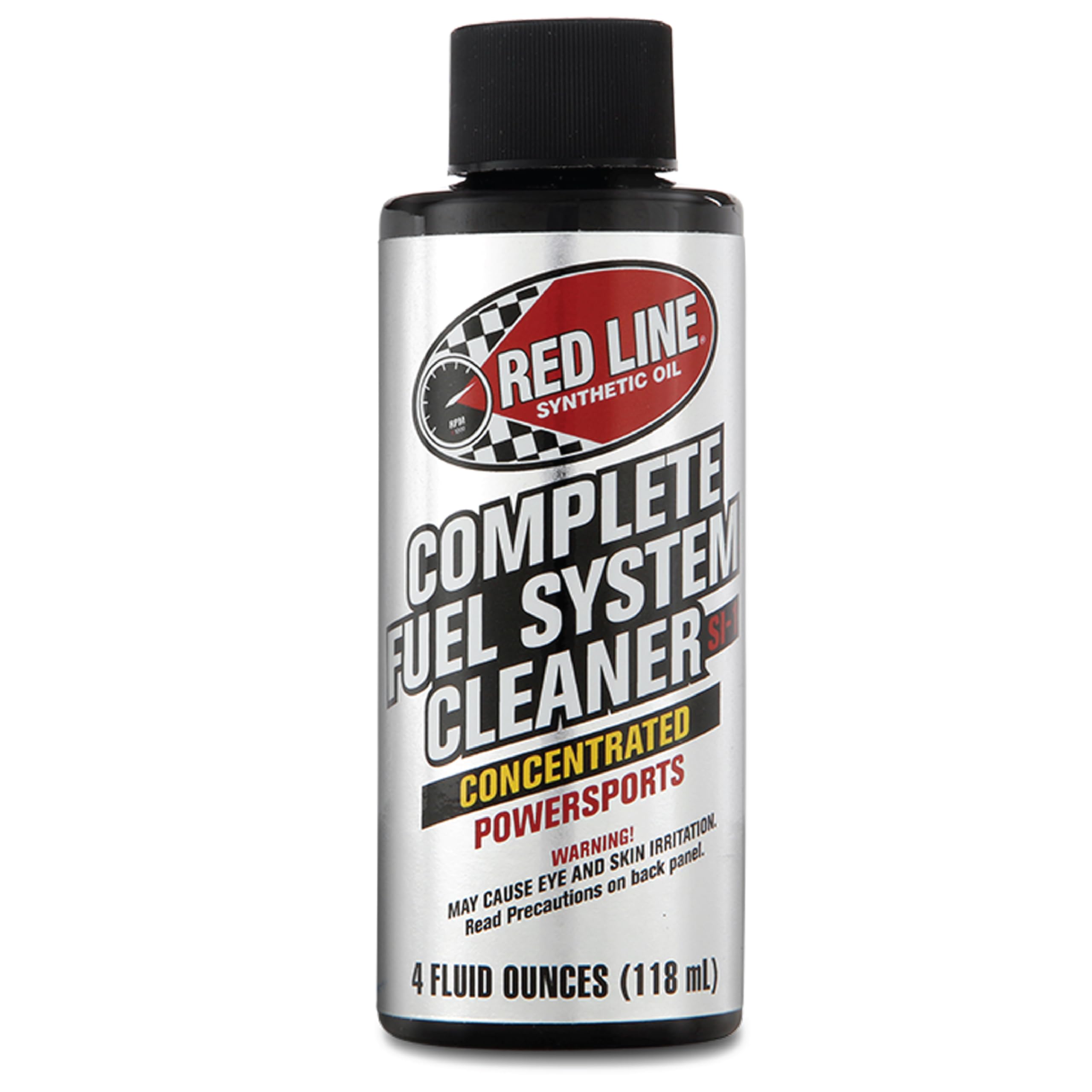 Red Line 60102 Complete Powersports Fuel System Cleaner - 4oz Bottle (12 Pack) | Motorcycle, ATV, Snowmobile & Small Engine Maintenance | Restores Performance & Fuel Efficiency