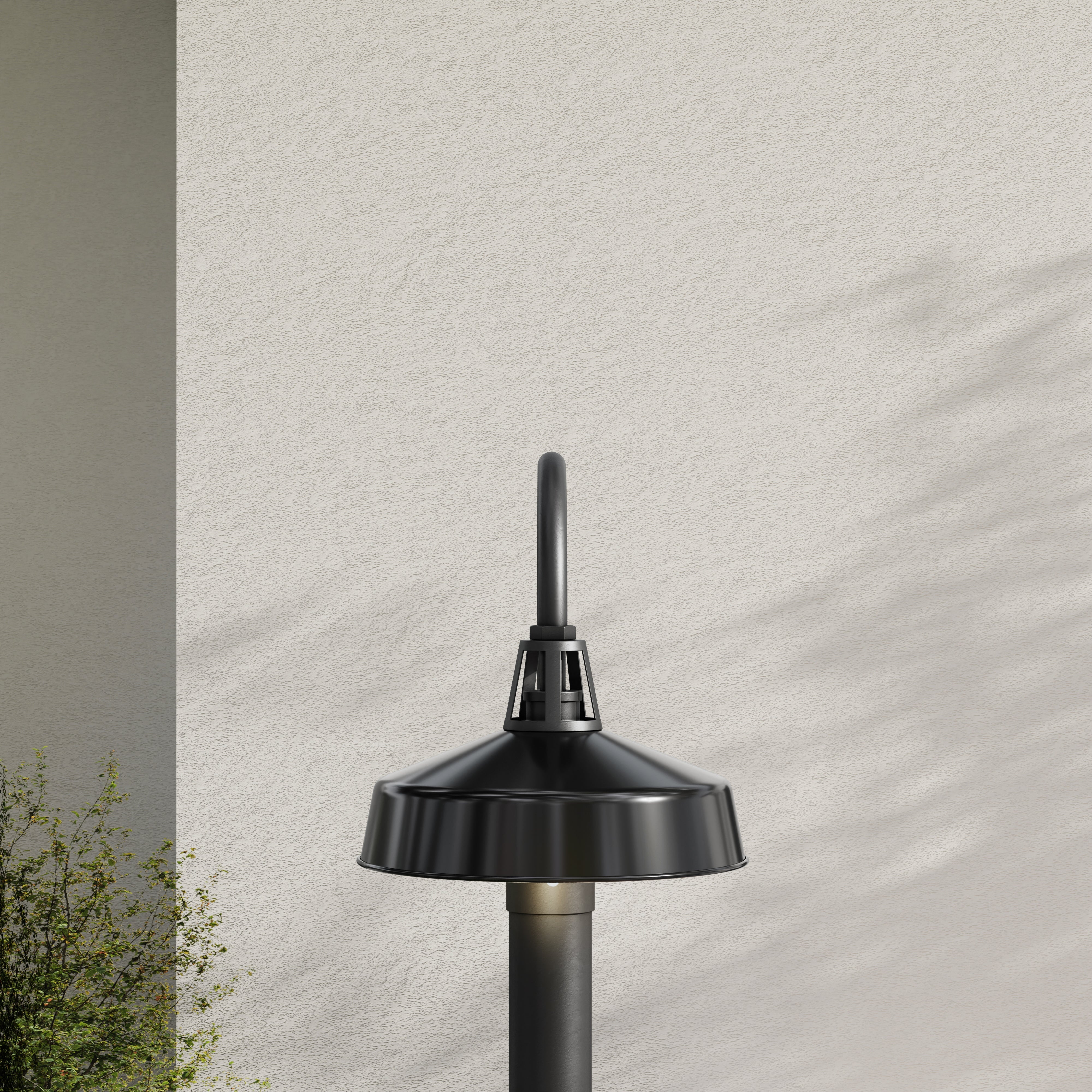 Cedar Springs Collection Outdoor Wall Lantern - Black One Light Post Mount for Porch, Garden, and Patio Lighting | Weather-Resistant & Durable Design
