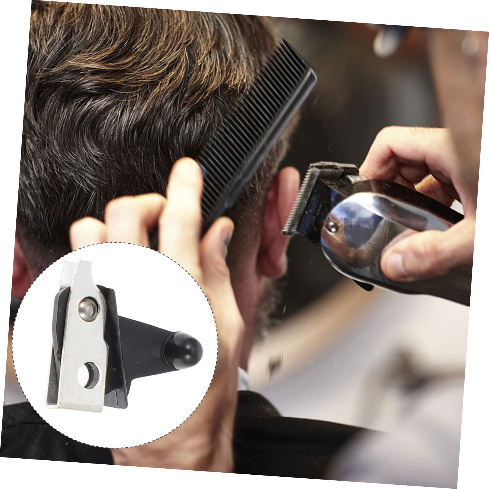 **MERRYHAPY Hair Clipper Replacement Power Switch for 8148/8591 Series - Durable Plastic & Copper - Perfect for Barbershops & Home Haircuts**