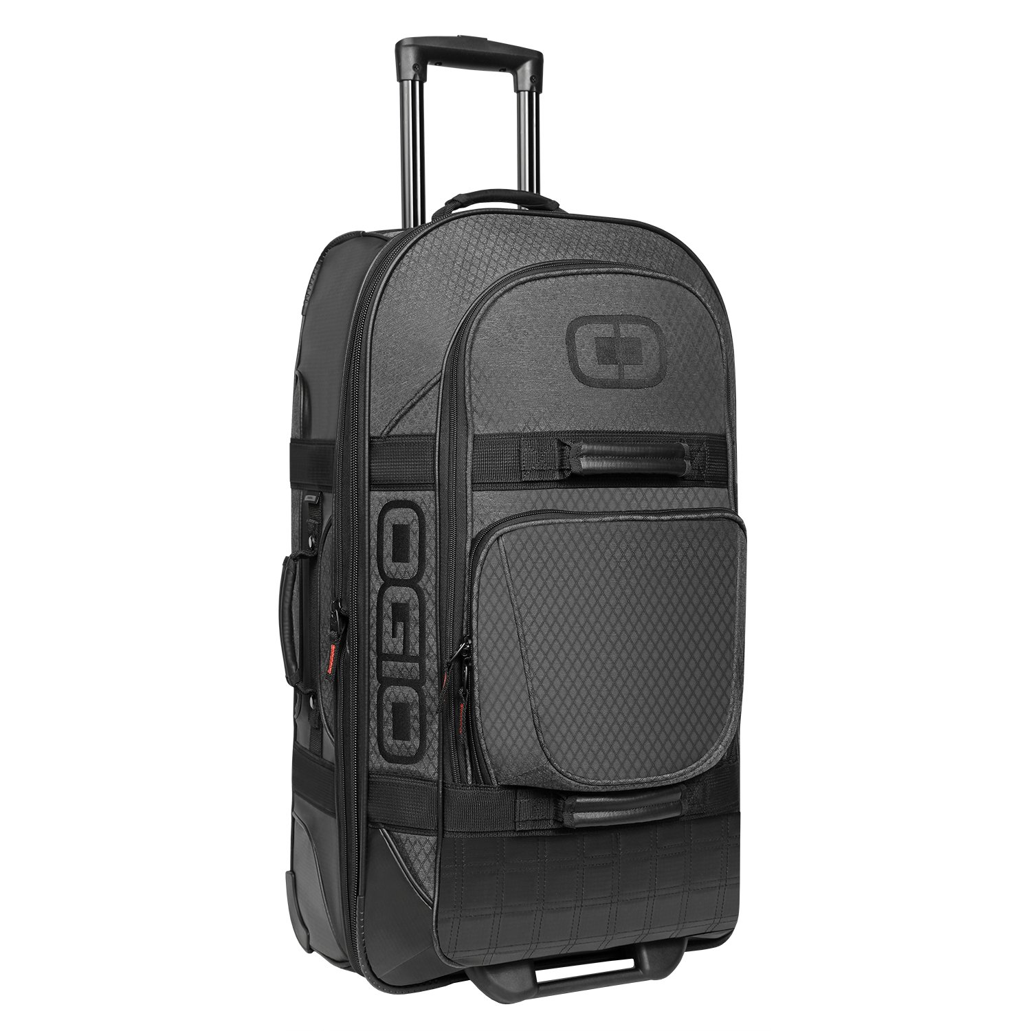 OGIO Terminal Wheeled Travel Suitcase - Durable Checked Luggage & Gear Bag for Business Trips, Vacations & Air Travel | Carry-On Approved Spinner Suitcase with Smooth Rolling Wheels