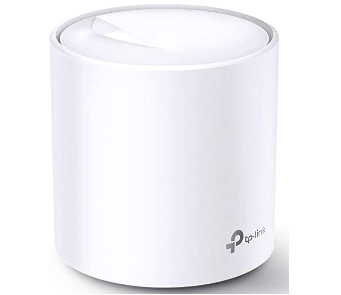 Deco X60 (1 Pack) AX3000 Whole Home Mesh WiFi System - Seamless Coverage for Large Homes, Offices & Smart Devices