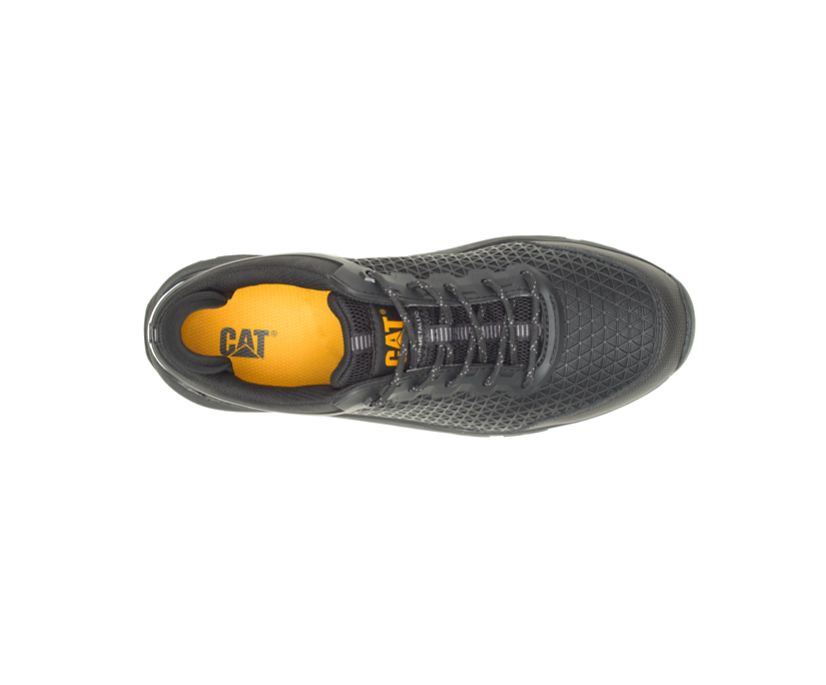 CAT Men's Streamline 2.0 Composite Toe Work Shoes - Lightweight Safety Boots for Construction, Warehouse & Industrial Work - ASTM F2413 Certified Non-Metallic Toe Protection