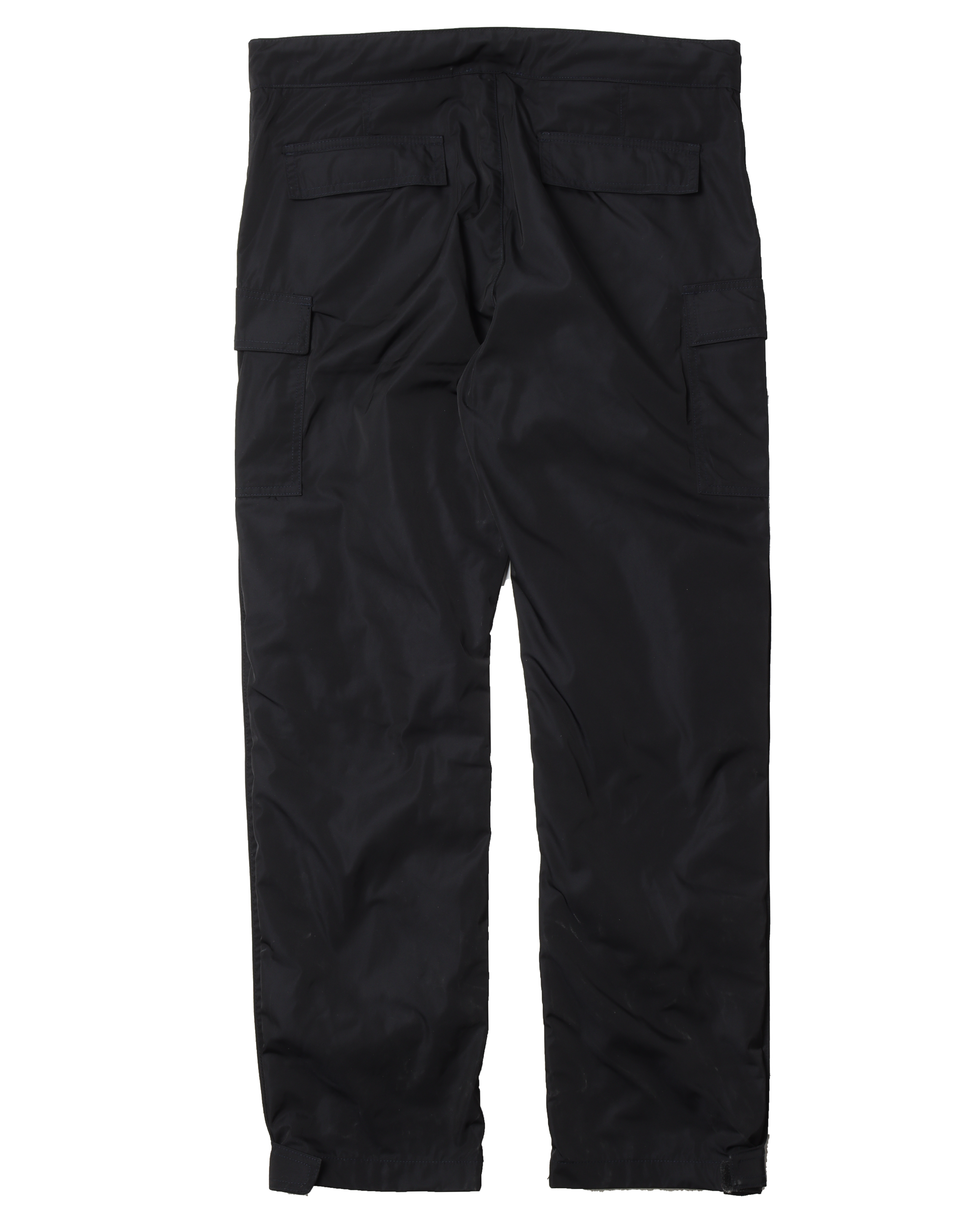 6th Collection Women's Black Nylon Pants - Slim Fit High Waist Trousers for Work, Travel & Casual Wear | Water-Resistant Comfortable Office Pants