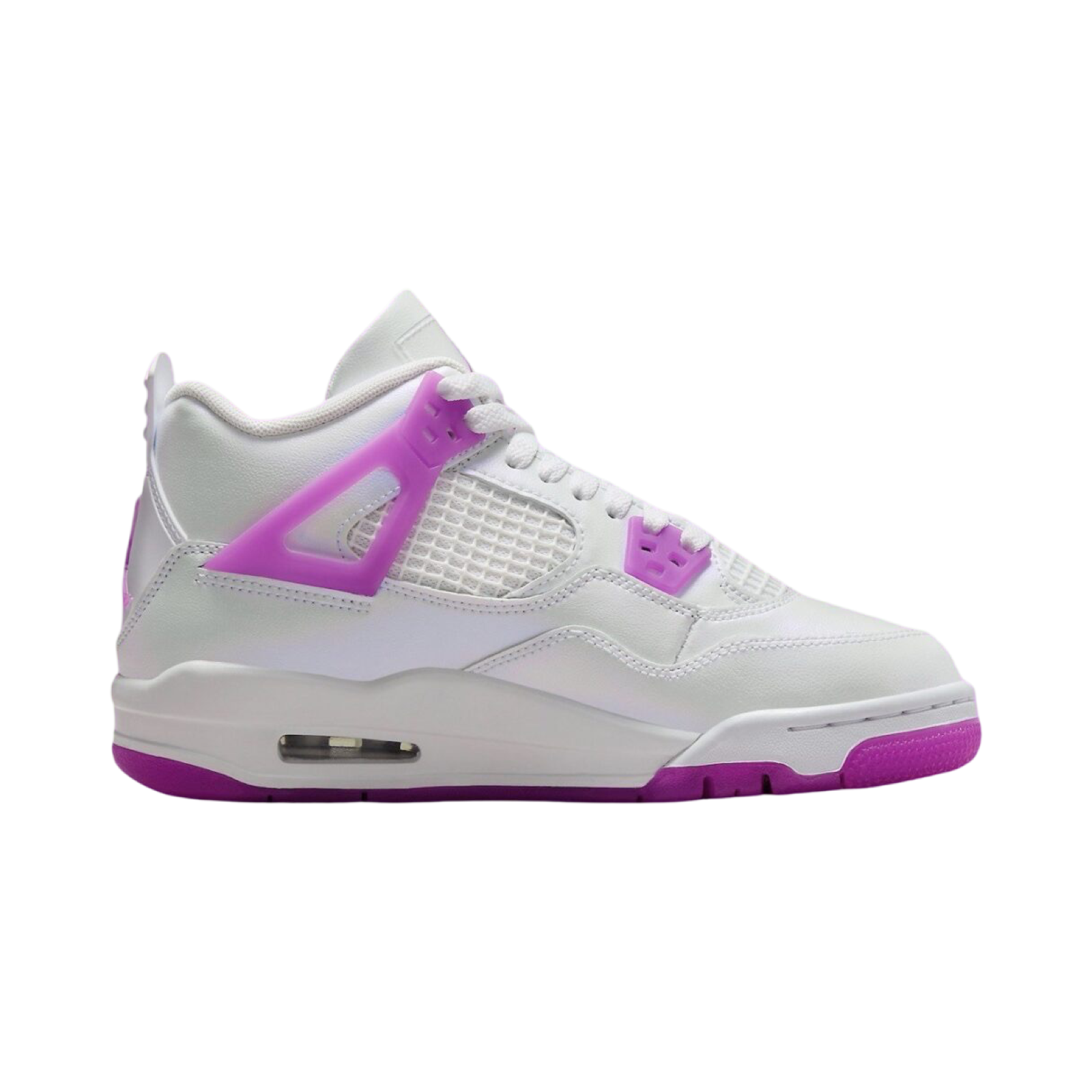Air Jordan 4 Retro GS Hyper Violet Basketball Shoes for Women - Stylish Purple Sneakers for Running, Gym & Streetwear Fashion