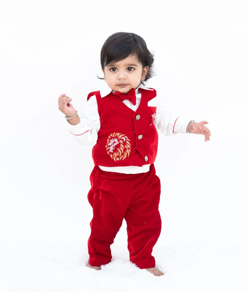 Pre Order: Elegant Maroon Velvet Waistcoat Set for Men - Perfect for Weddings, Parties & Formal Events