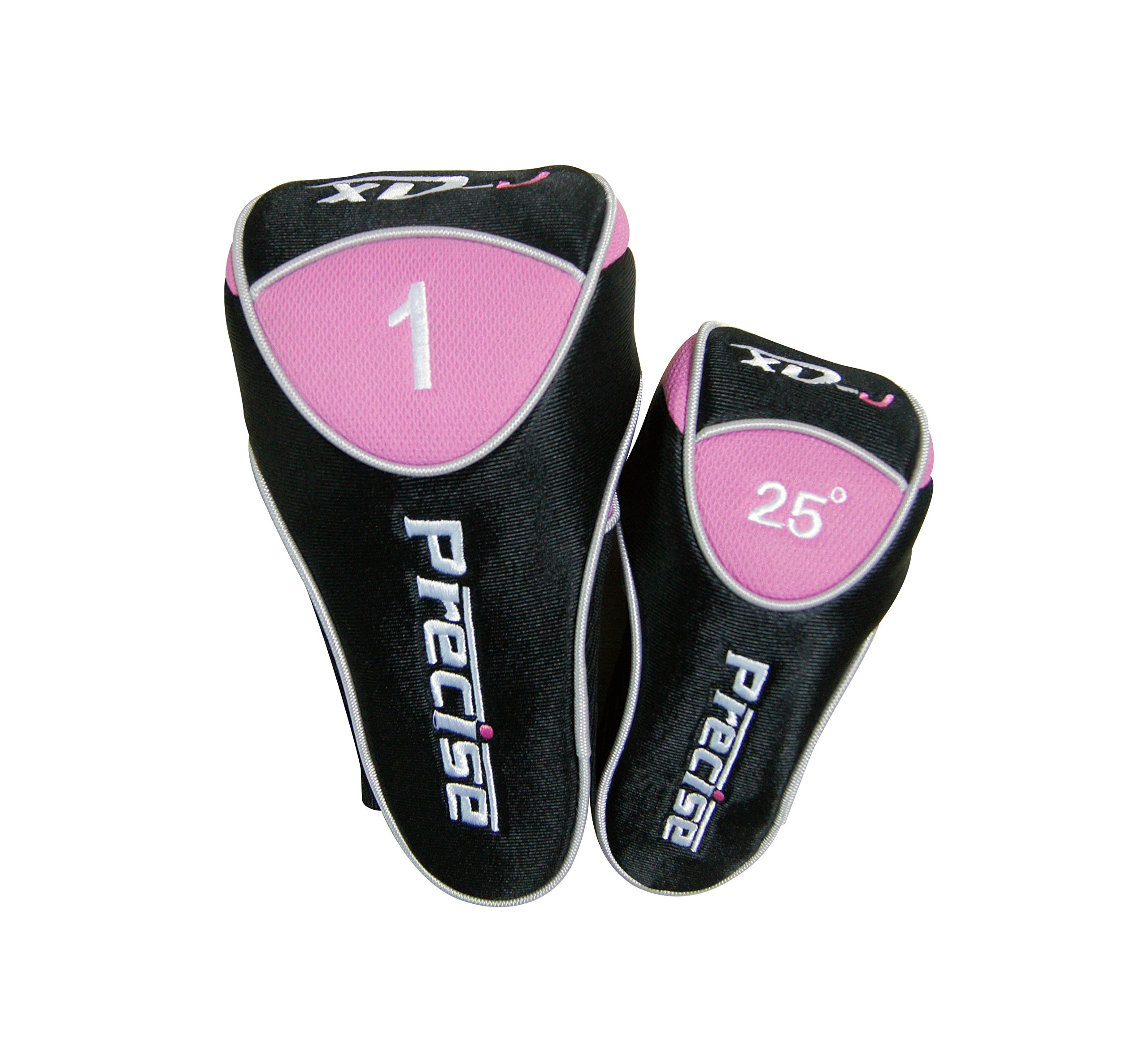 **Precise XD-J Junior Golf Clubs for Kids Ages 3-5, 6-8, 9-12 | Right & Left Hand Youth Golf Set for Boys & Girls with Ultra-Light Graphite Shafts, Hybrid & Stand Bag - Pro-Grade Technology | Perfect for Beginners, Driving Range & Junior Golf Tournaments**