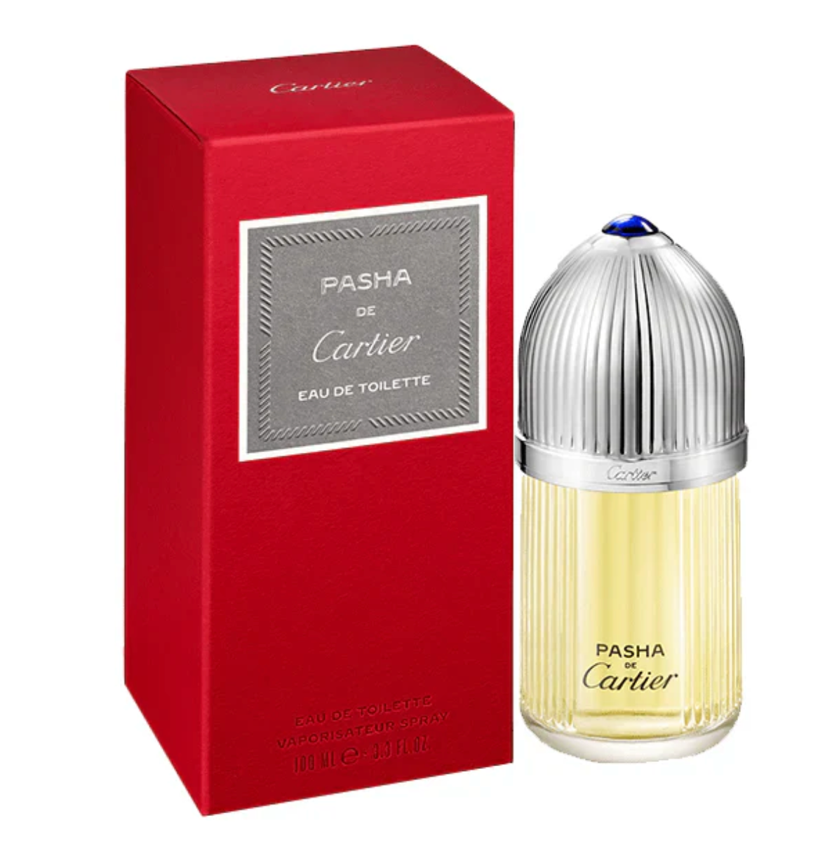 Cartier Pasha De Cartier Men's Eau de Toilette Spray - Fresh Citrus & Woody Fragrance for Day & Night Wear, Office & Special Occasions