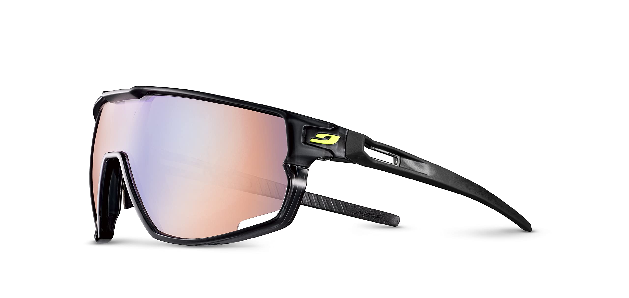 Julbo Rush Performance Sunglasses with REACTIV or Spectron Lens - UV Protection Polarized Sports Glasses for Running, Cycling & Outdoor Adventures