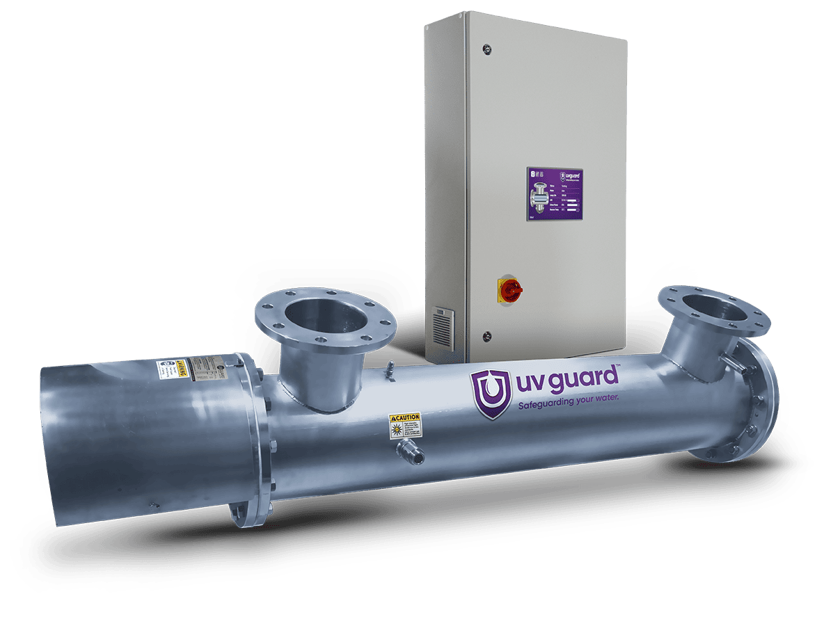 UV Guard X Series Commercial High Flow UV Disinfection System (30-700m³/hr) - Hospital, Water Treatment & HVAC Air Purification for Large Spaces