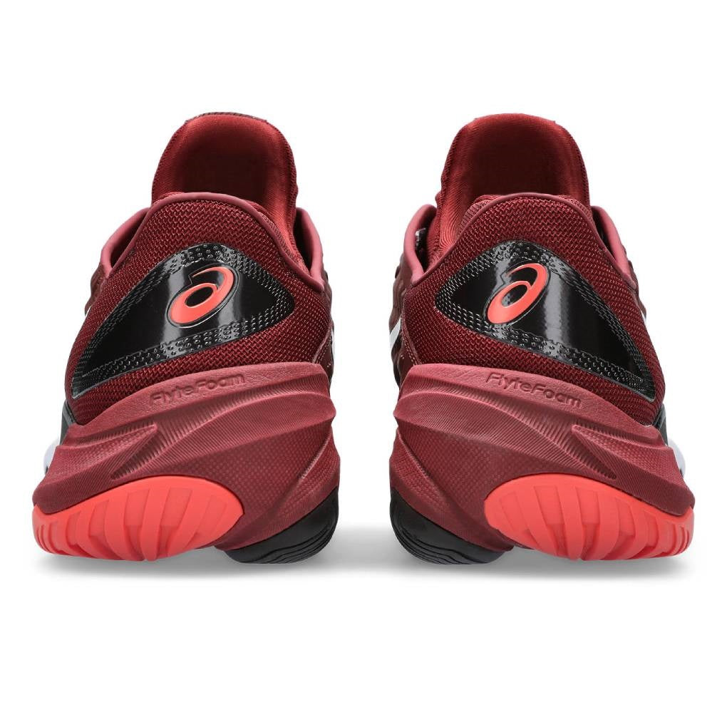 ASICS Court FF 3 Men's Tennis Shoes - High-Performance Indoor/Outdoor Court Sneakers for Tennis & Pickleball (Red/White) - Ideal for Competitive Play & Training Sessions