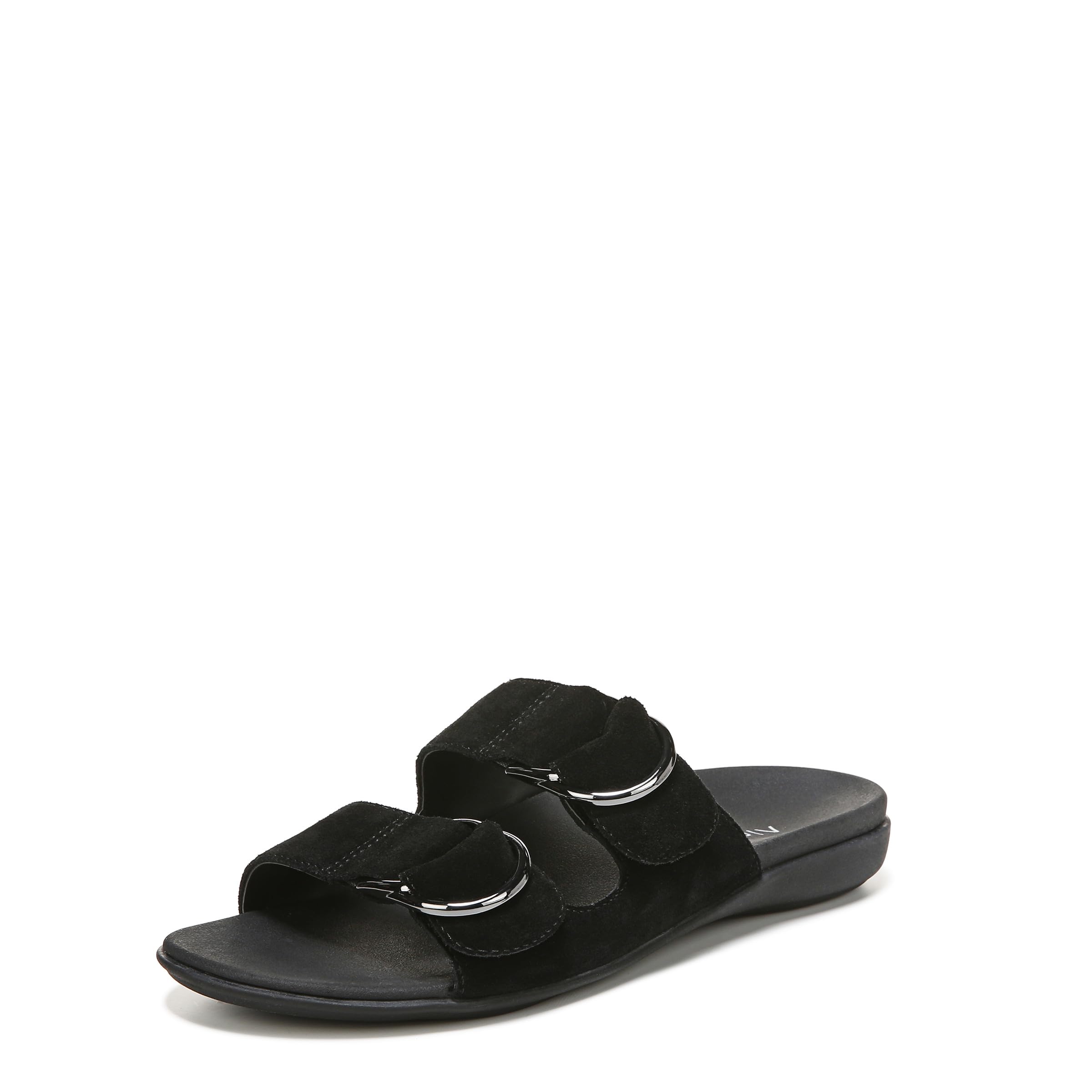 Vionic Women's Mirage Corlee Casual Slip-On Slide Sandals - Orthotic Arch Support Comfortable Walking Sandals for Women with Three-Zone Cushioning | Perfect for Beach, Poolside, and Everyday Wear