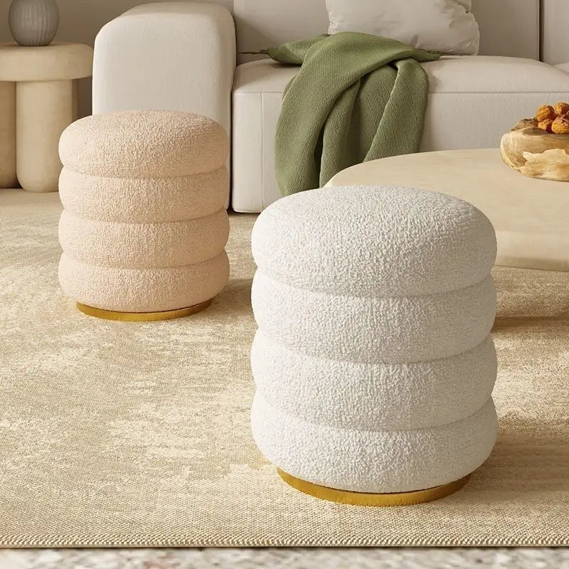Japanese Tatami Round Stool - Handwoven Natural Fiber Seat - Traditional Asian Floor Cushion for Meditation, Tea Ceremony & Home Decor