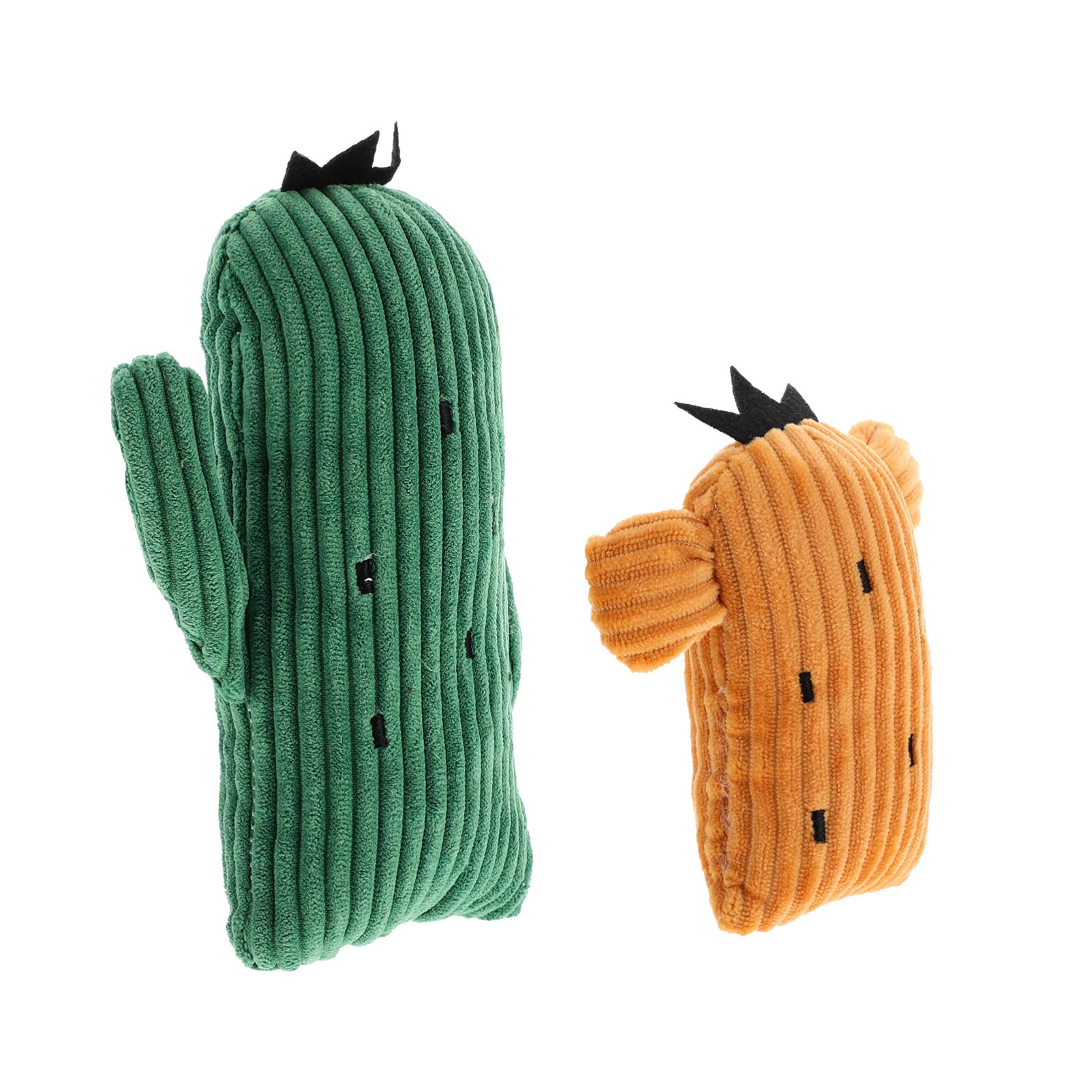 Balacoo 2-Pack Durable Dog Chew Toys for Teething Puppies - Squeaky Plush Fetch & Chase Toys for Small to Large Dogs - Interactive Pet Toys for Indoor & Outdoor Playtime