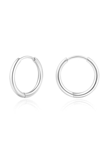 J: 1 Pair Silver, 7mm