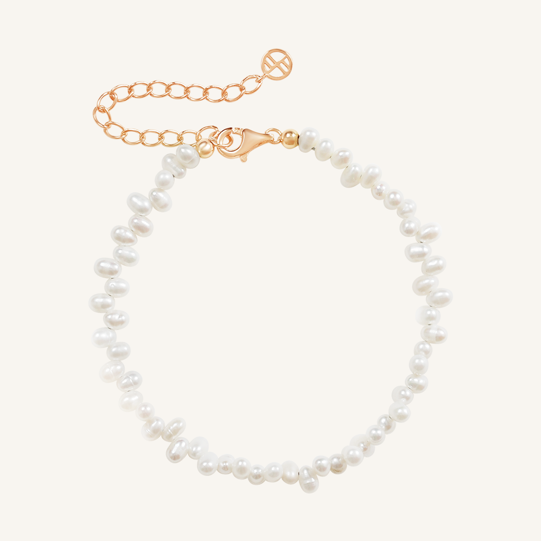 3mm Aspen Pearl Bracelet - Elegant & Dainty Jewelry for Women, Perfect for Weddings, Parties & Everyday Wear