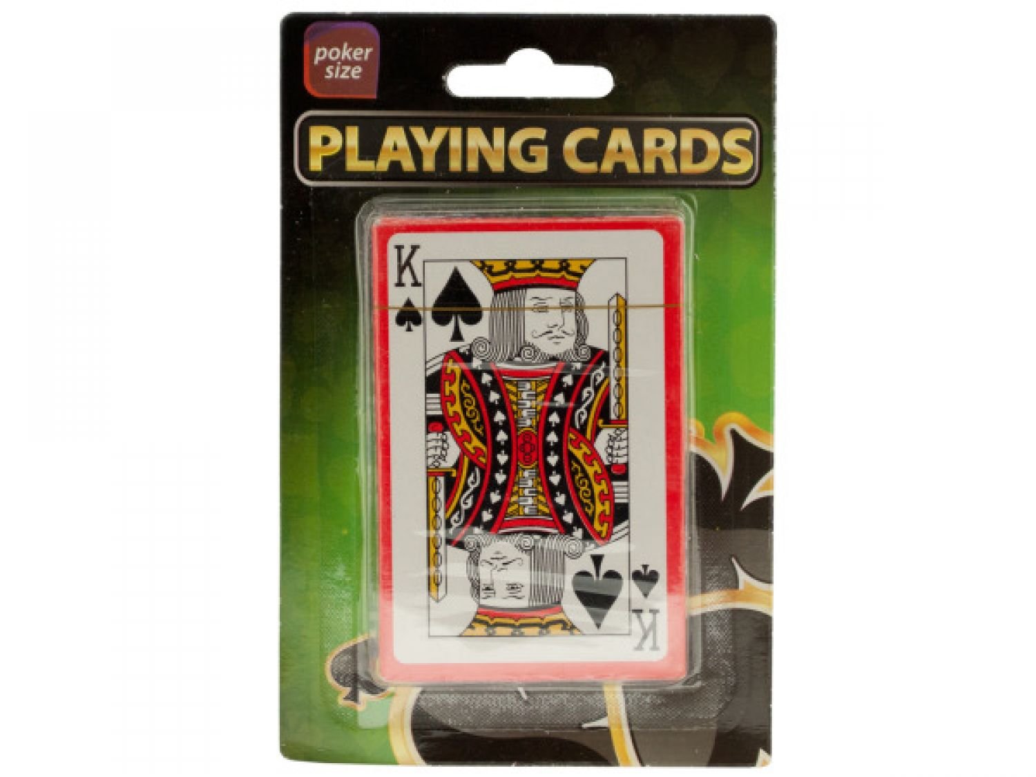 Bulk Plastic Coated Poker Size Playing Cards - Set of 96 Decks, Durable & Waterproof for Casino Nights, Poker Games, and Family Gatherings