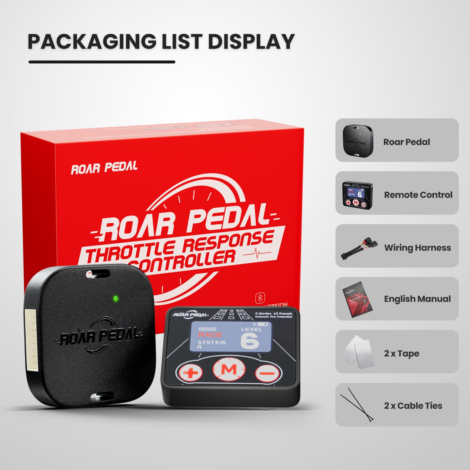 Roar Pedal Throttle Controller for Audi, Porsche, VW - Racing Accelerator for Better Performance