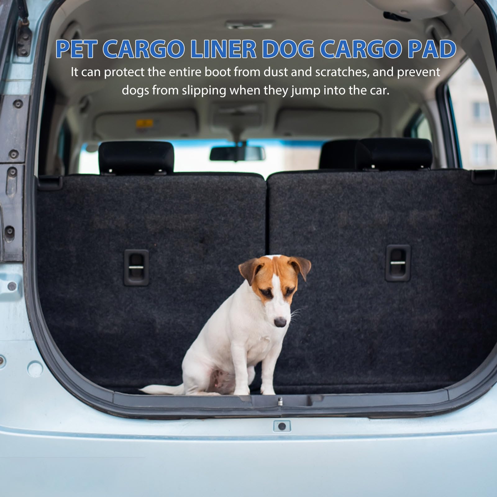 Balacoo Foldable SUV Cargo Liner & Car Bumper Guard - Universal Trunk Protector for Pets, Dogs, Trucks & SUVs | Waterproof Rear Bumper Mat for Travel, Camping & Outdoor Adventures
