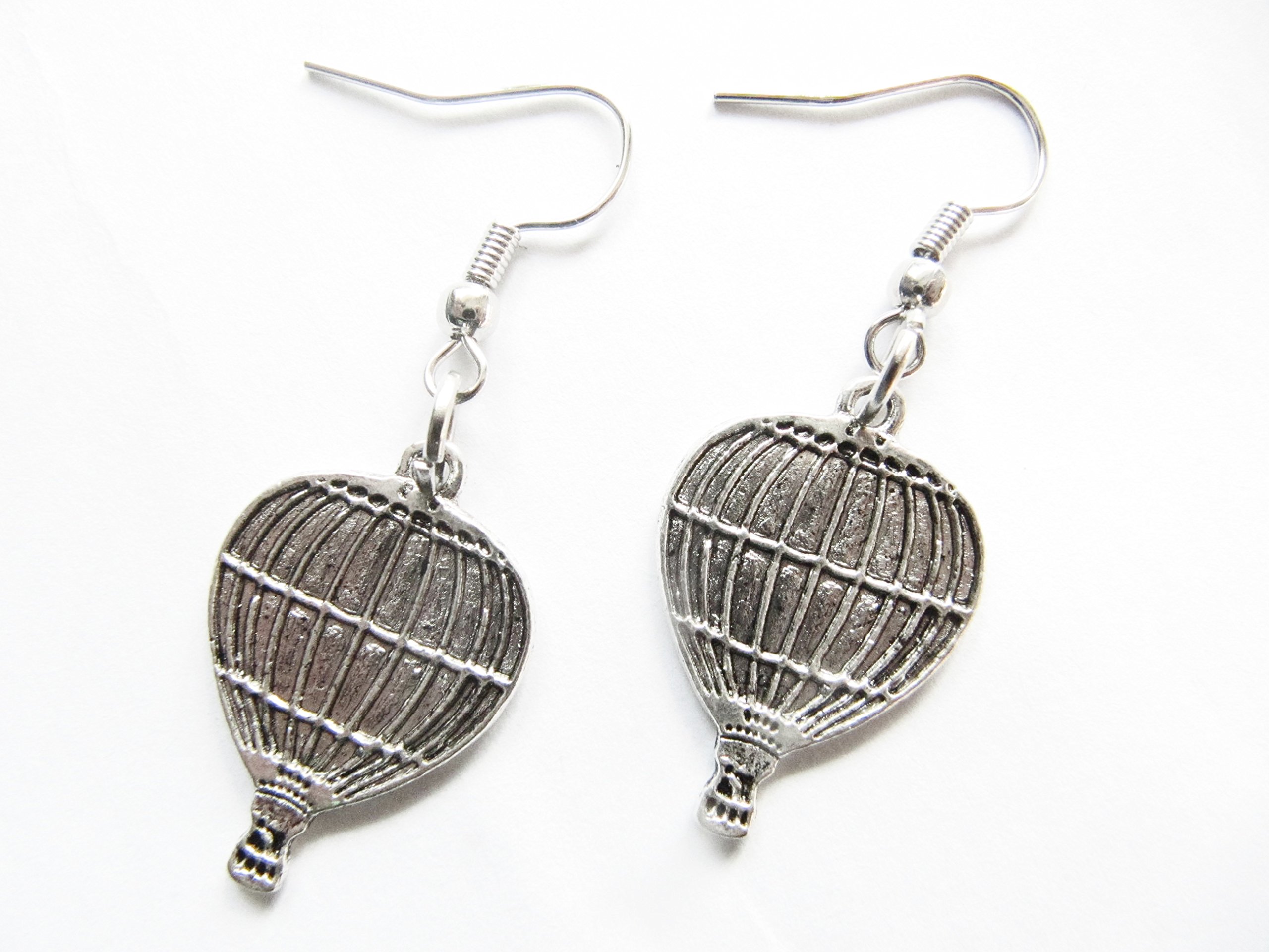 Hot Air Balloon Earrings for Women - Adventure Jewelry, Cute Charm Dangle Earrings for Travel Lovers - Perfect for Parties, Gifts & Everyday Wear