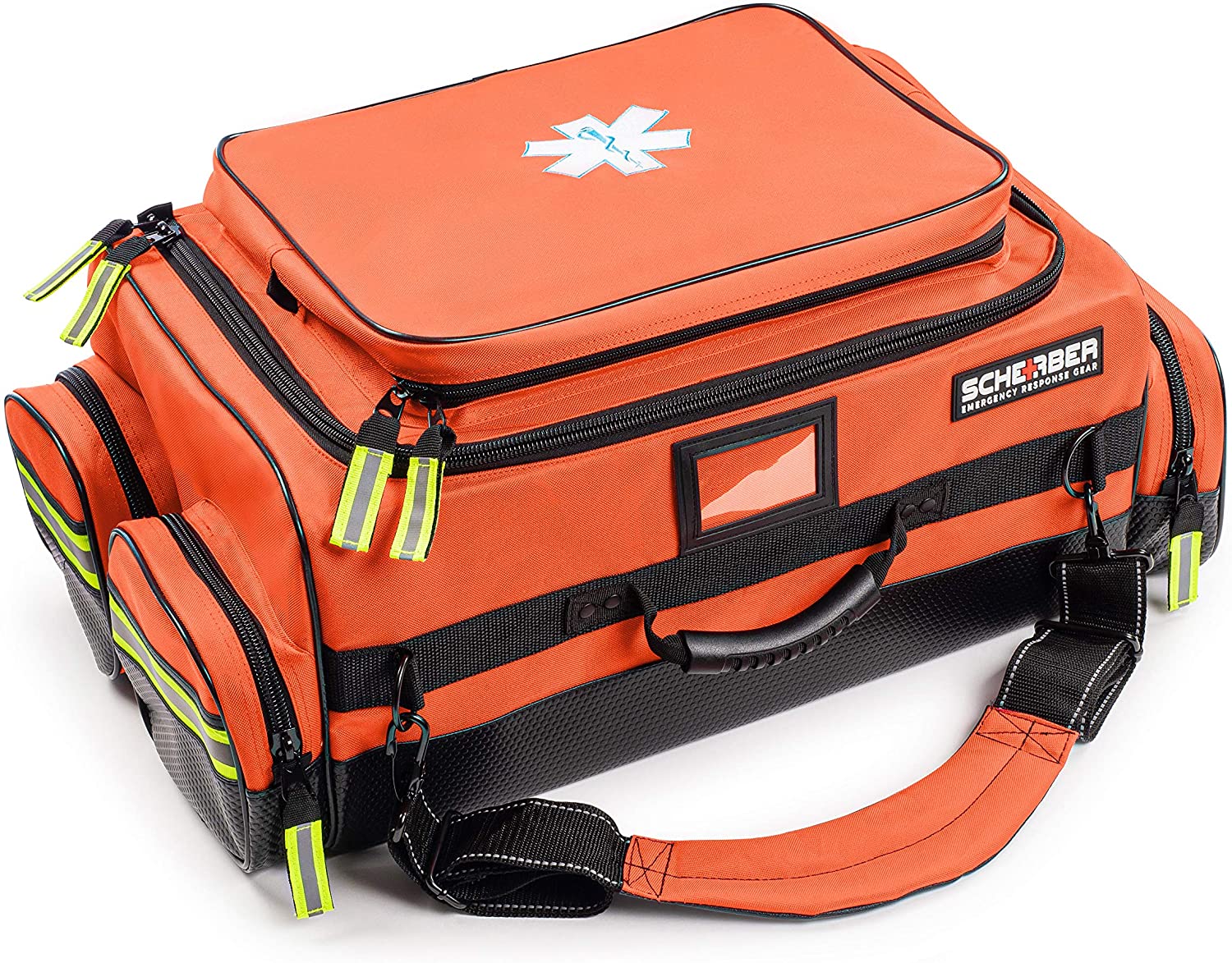 Scherber Ultimate First Responder Trauma Kit with O2 - Fully Stocked Emergency Medical Supplies for EMTs, Paramedics & First Aid Responders - Perfect for Emergencies, Accidents & Disaster Preparedness