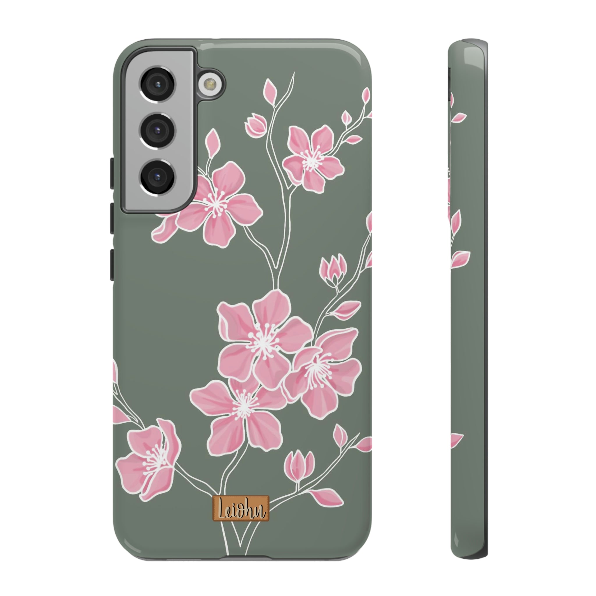 Samsung Galaxy Phone Case with Cherry Blossom Design - Slim Protective Cover for Samsung Galaxy S23/S22/S21 - Perfect for Spring Outfits & Everyday Use