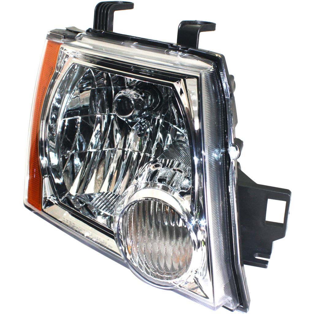 2011-2012 Nissan Xterra Passenger Side Headlight Assembly - CAPA Certified Replacement (Part# NI2503161) | Durable LED Car Lights for Night Driving & Off-Road Adventures