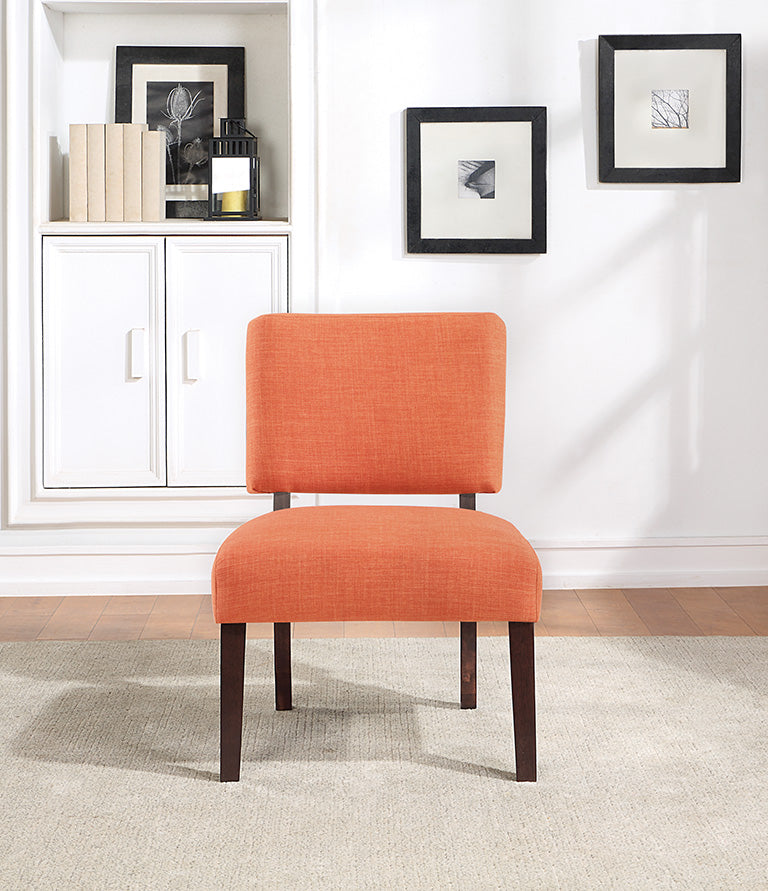 Office Star Ave Six Jasmine Accent Chair in Maze Pattern - Stylish Modern Lounge Chair for Living Room, Bedroom, or Office Decor