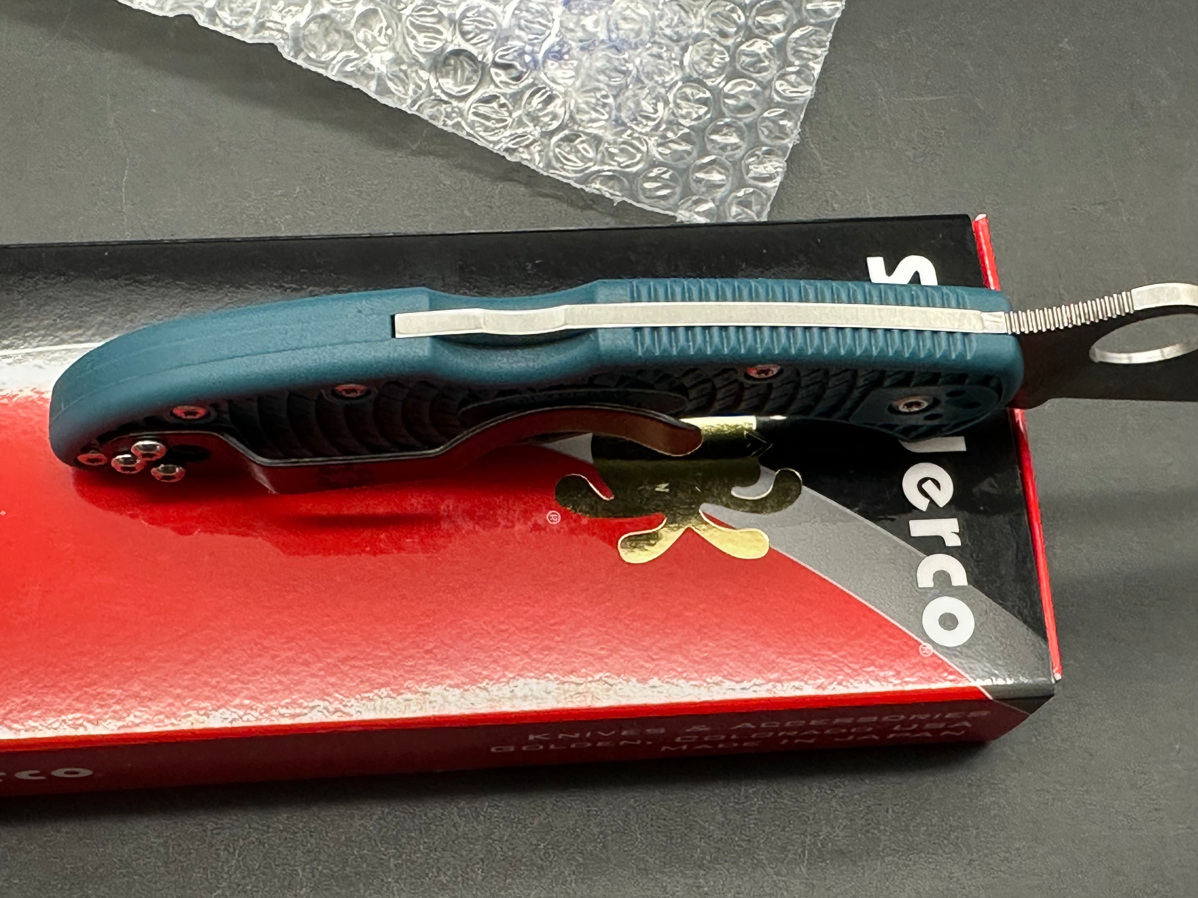 Spyderco Delica 4 Lightweight Folding Knife - 2.89