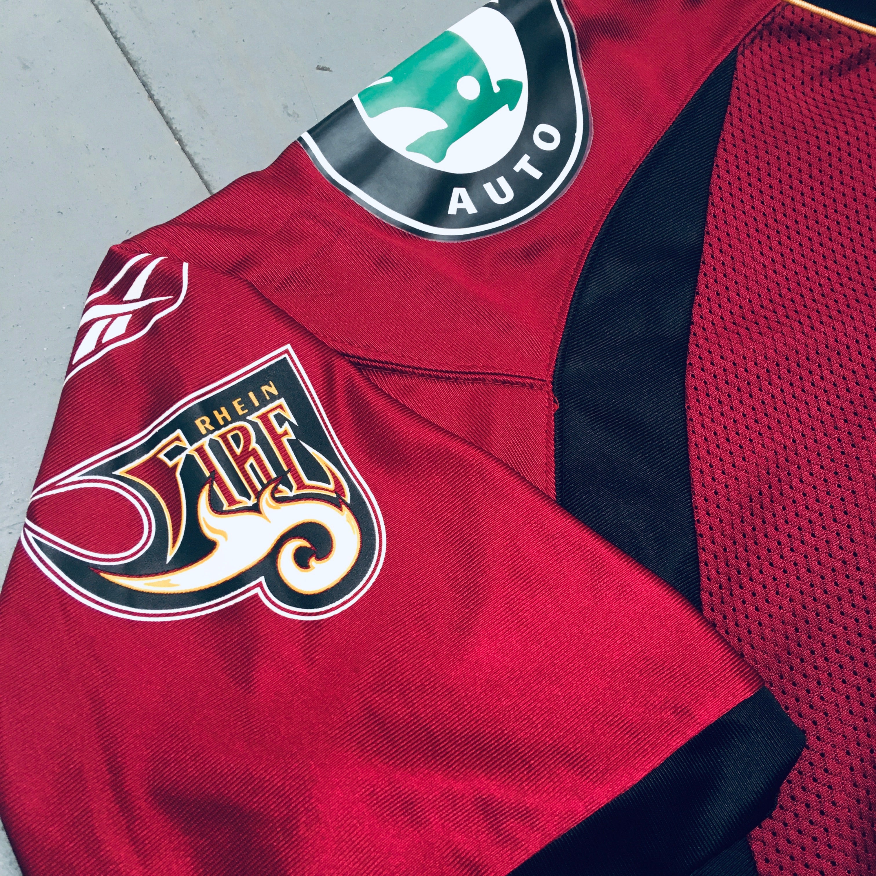 Rhein Fire No. 37 Jersey XXL - Authentic NFL Europe Football Jersey for Fans & Collectors - Perfect for Game Day, Tailgating & Sports Memorabilia Display