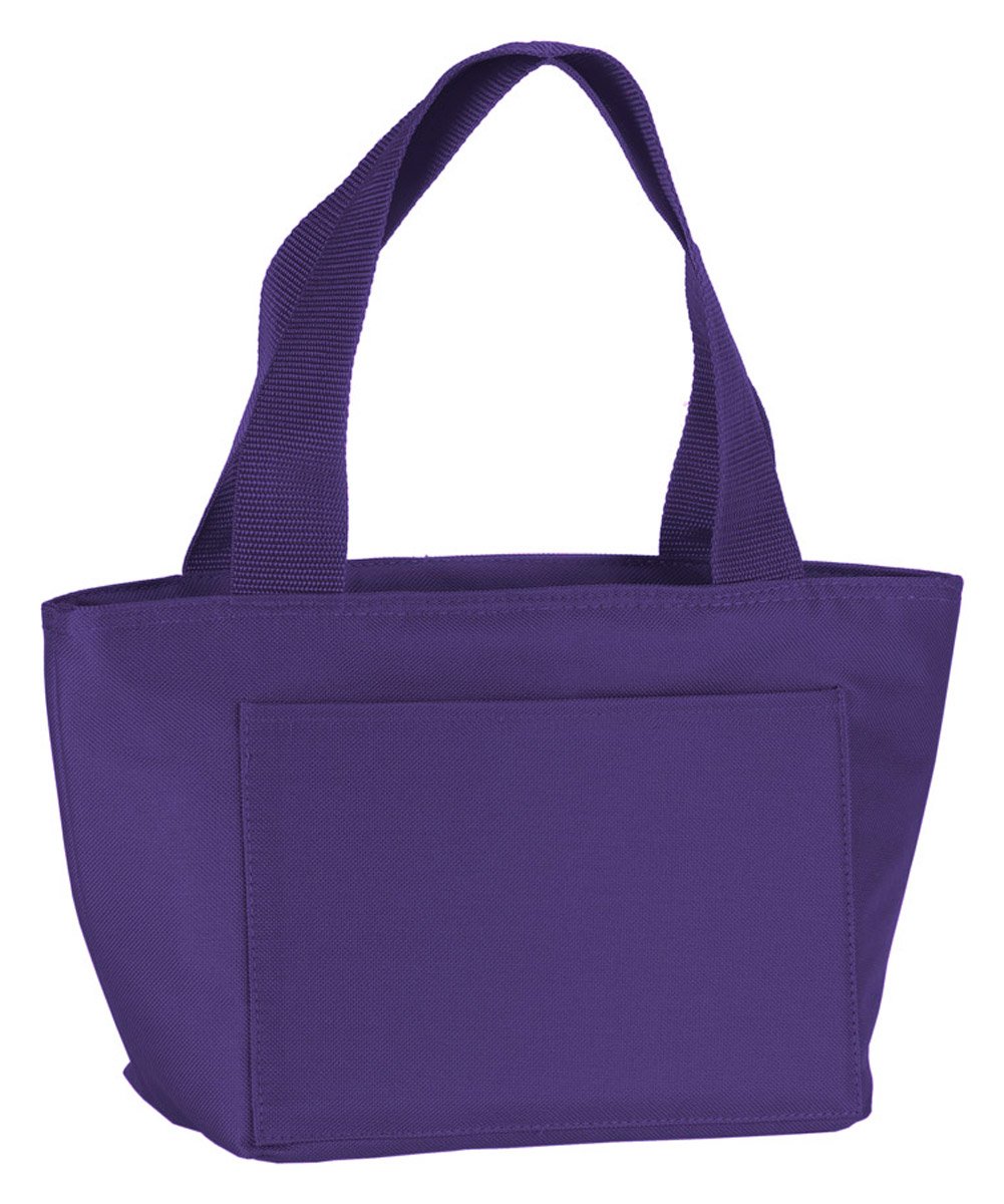 Ultraclub 8808 Women's Insulated Cooler Tote Bag - Large Capacity, Leakproof, Purple - Perfect for Beach, Picnic, Camping & Grocery Shopping