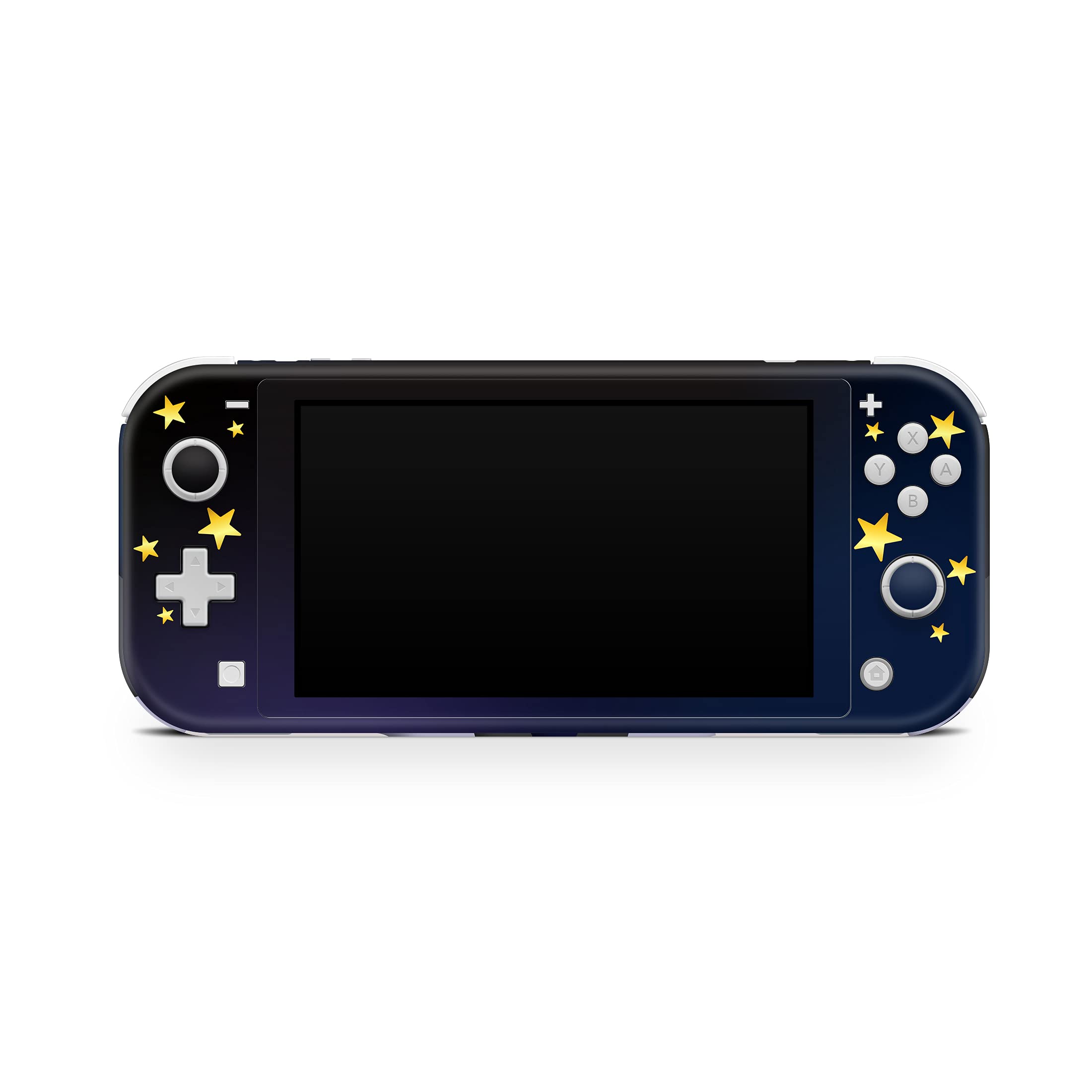Premium 3M Vinyl Full Wrap Decal Skin for Nintendo Switch Lite - Starry Blue Moon Sky & Clouds Design | Protective Cover | Gaming Accessories | Perfect for Travel, Gaming Sessions & Personalization