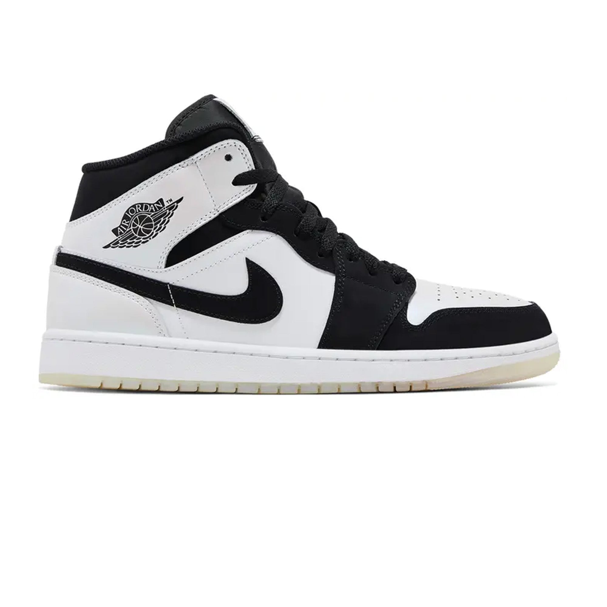 Air Jordan 1 Mid 'Diamond Shorts' Basketball Shoes for Men (2022) - Retro Style Sneakers for Casual Wear, Street Fashion & Sports Performance