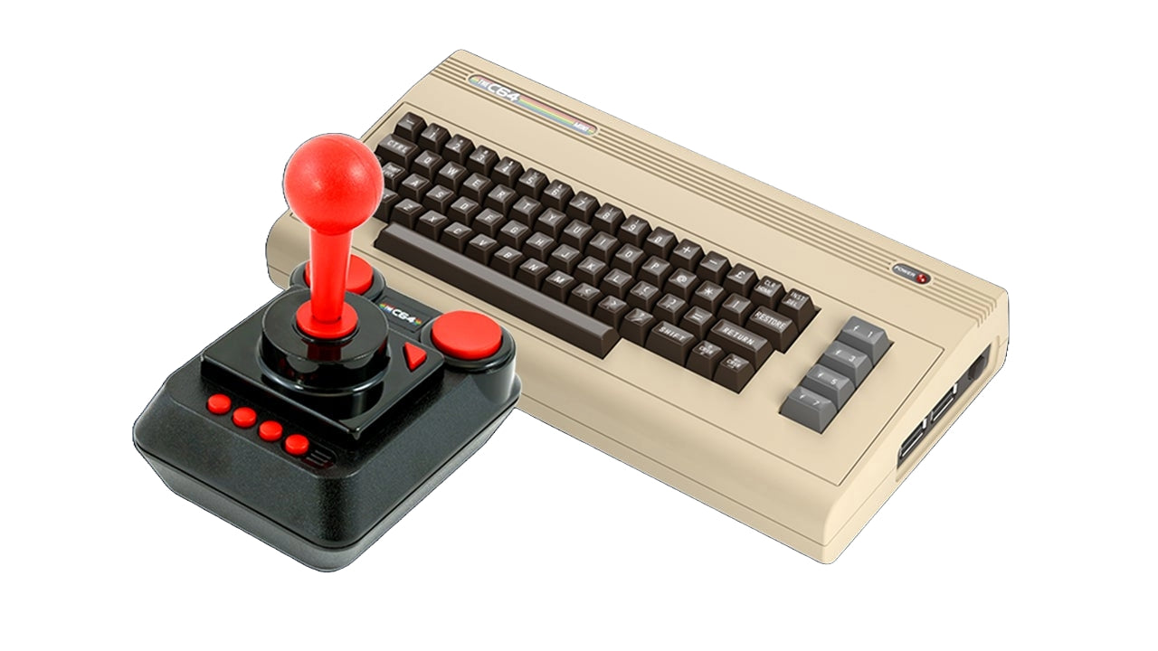 Vintage C64 Mini Video Game Console - Retro Gaming System for Commodore 64 Fans | Perfect for Home Entertainment & Collector's Display