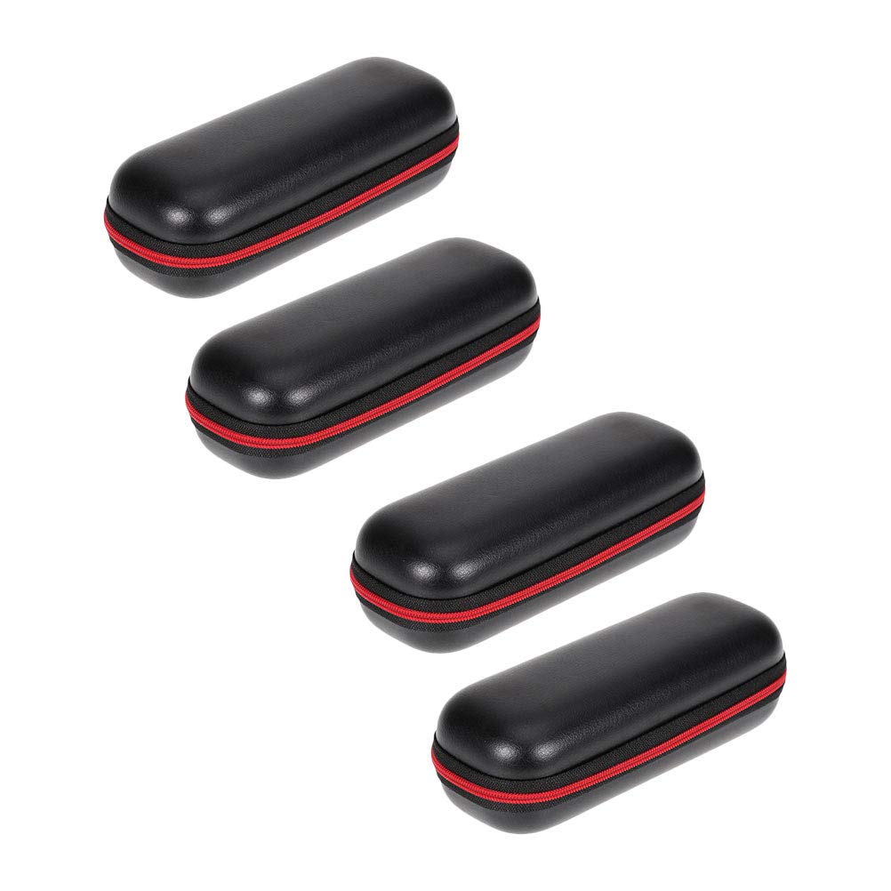 4-Pack Waterproof EVA Watch Case with Zipper - Shockproof & Anti-Fall Storage Box for Luxury Watches - Perfect for Travel, Display, and Watch Collection Organization