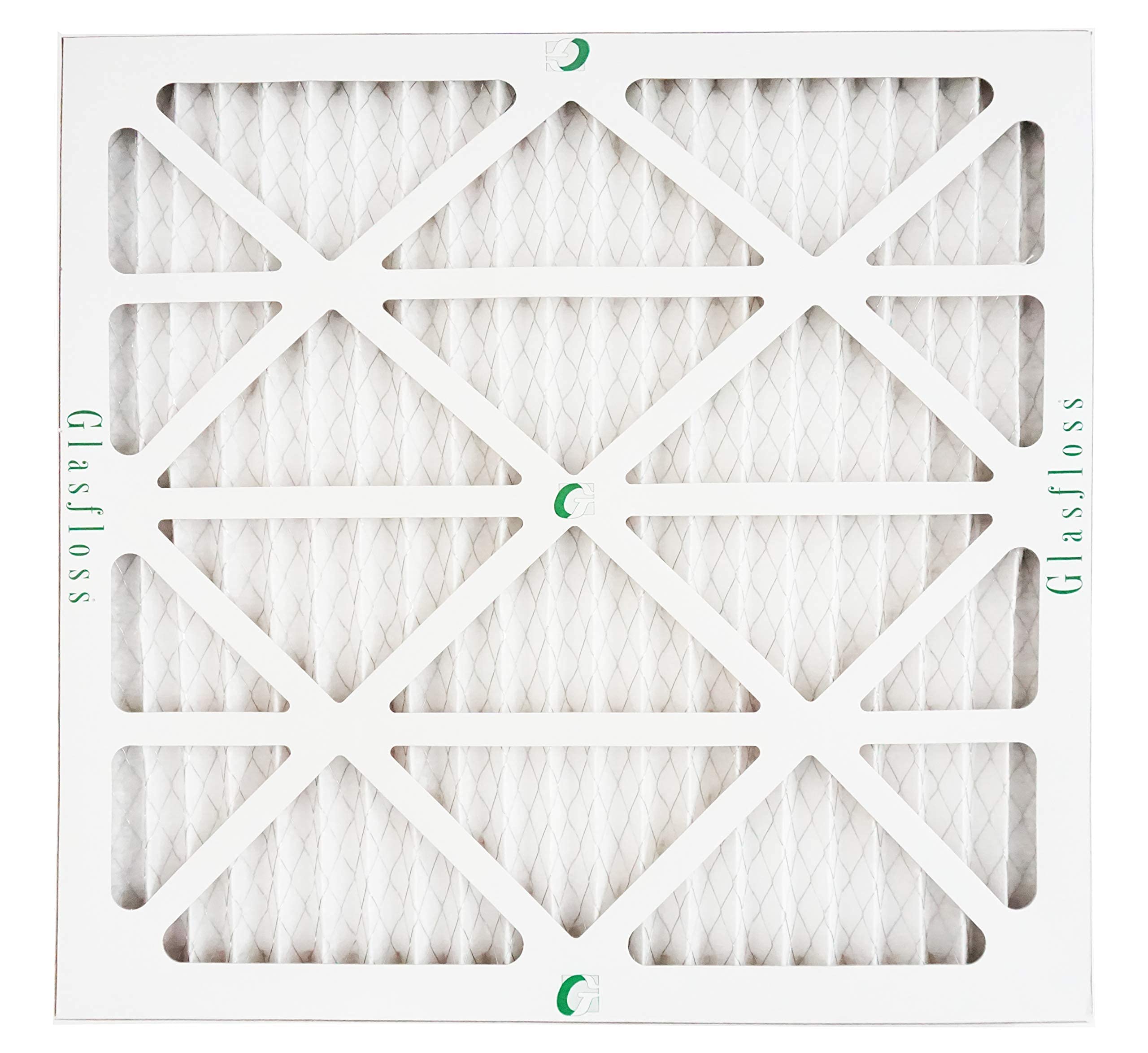 24x24x2 Glasfloss ZLP MERV 10 Air Filter - 12-Pack for HVAC, Furnace & AC Units - Improves Indoor Air Quality in Homes & Offices