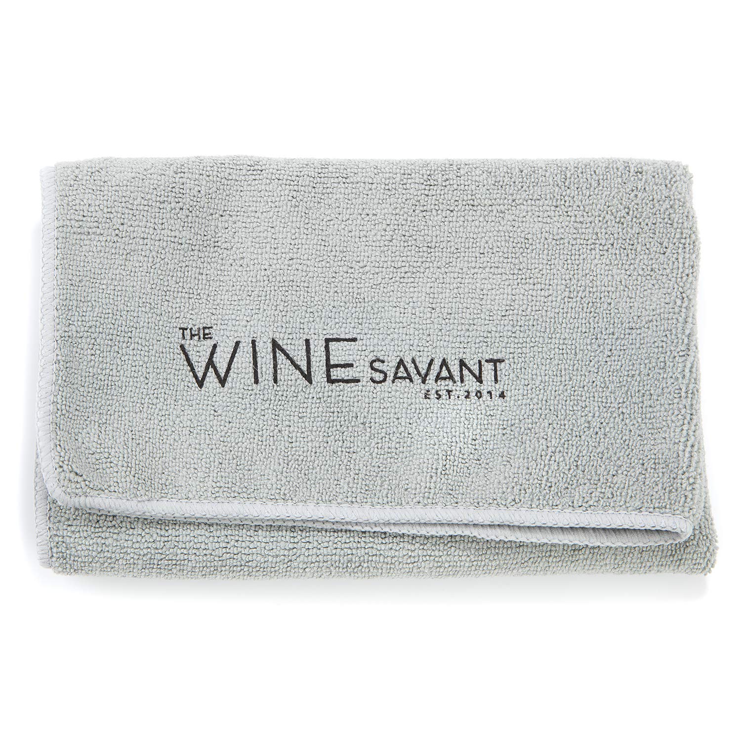 Milano Tessuto Wine Savant Glass Diffuser & Towel Set (2-Piece Bundle, 250ml) - Premium Aromatherapy Diffuser for Home, Office & Spa Relaxation