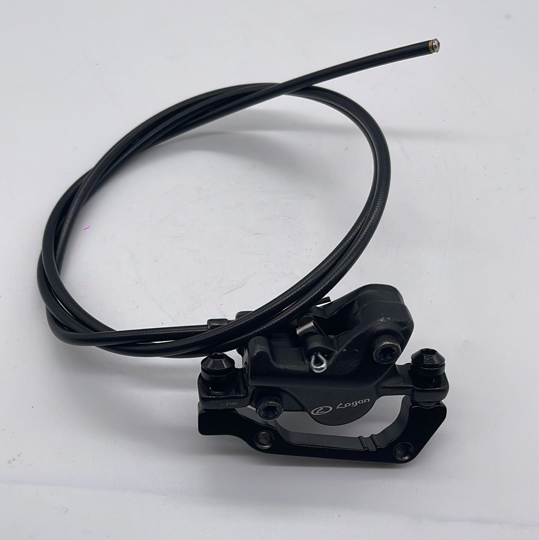 Burn E B28 Logan 2 Piston Front Brake Caliper - High Performance Motorcycle Braking System for Street & Track Racing