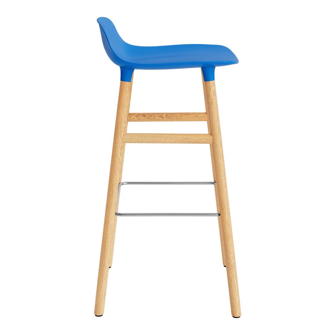 Modern Wooden Bar Stools with Sturdy Wood Legs - Perfect for Kitchen Islands, Home Bars & Dining Counter Seating