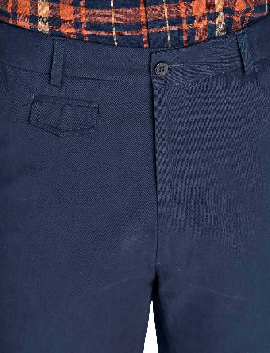 Pegasus Men's Stretch Cotton Chino Pants - Comfortable Slim Fit Casual Dress Pants with Elastic Waistband for Office, Travel & Everyday Wear